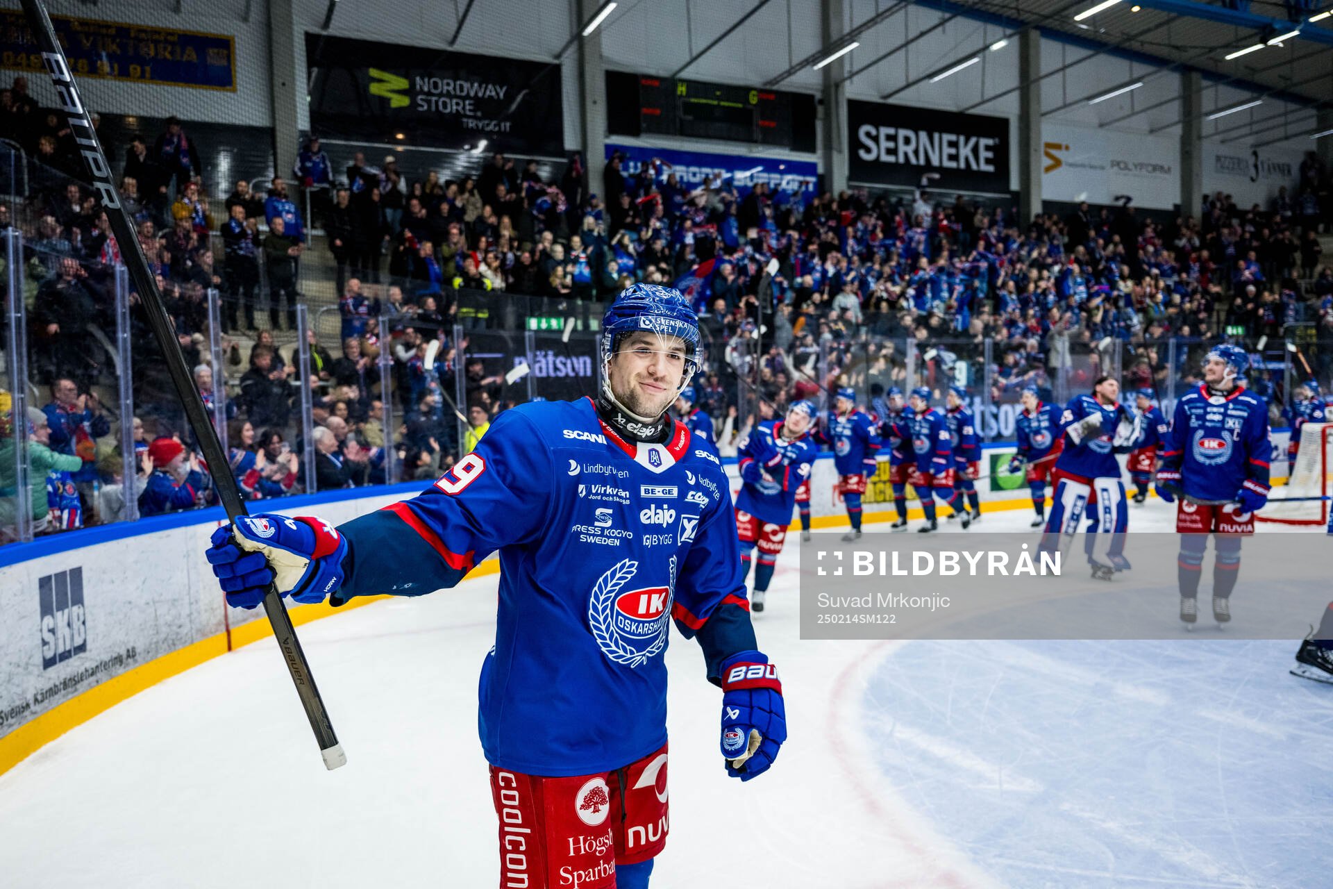 Oskarshamns Michael Joyaux jublar