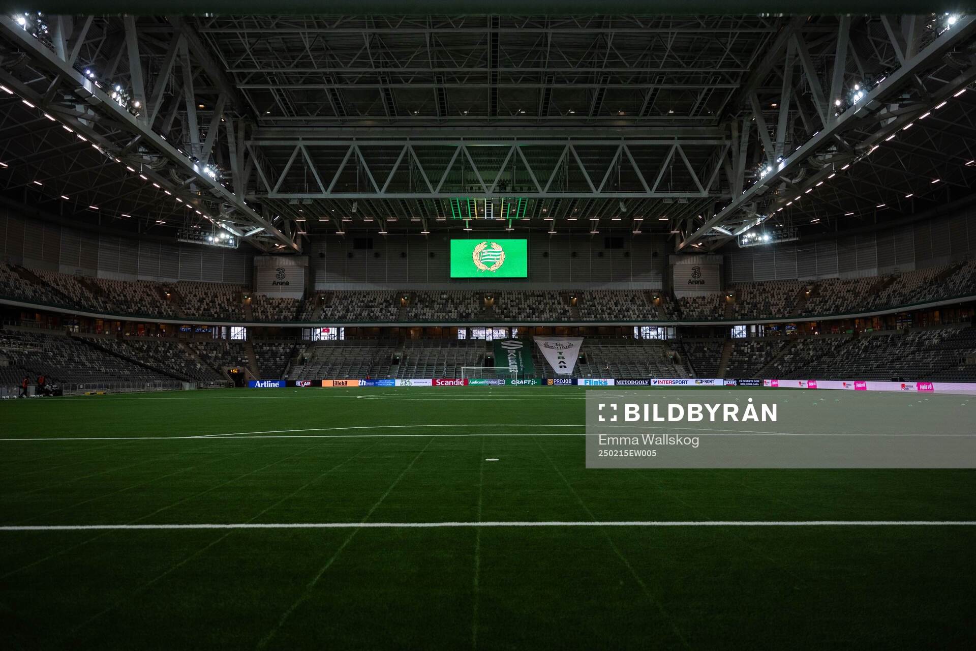Interiör vy av 3Arena