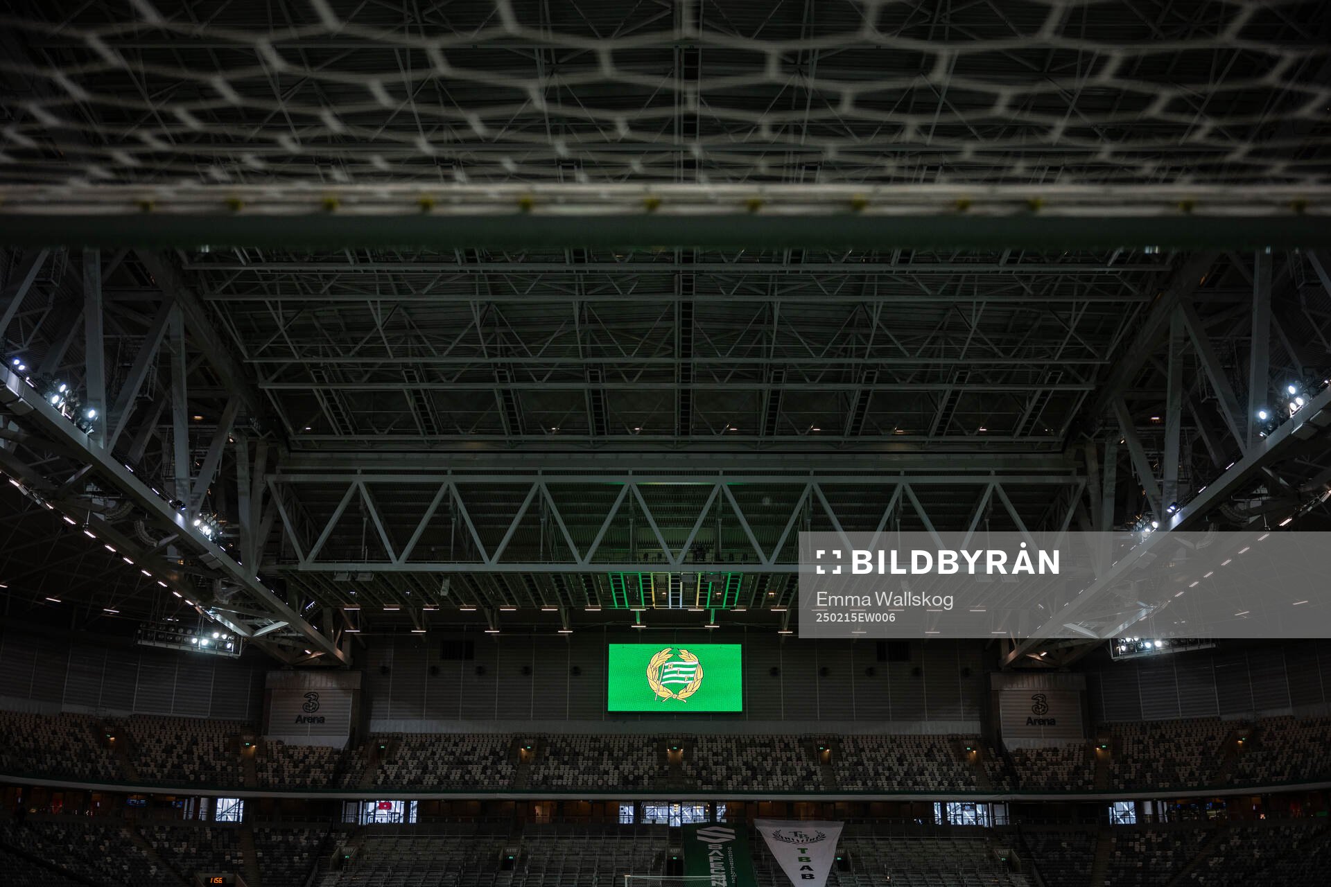 Interiör vy av 3Arena