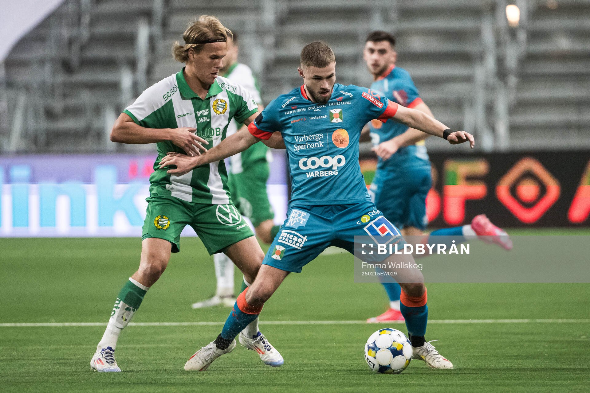 Hammarbys Markus Karlsson och Varbergs Oliver Alfonsi