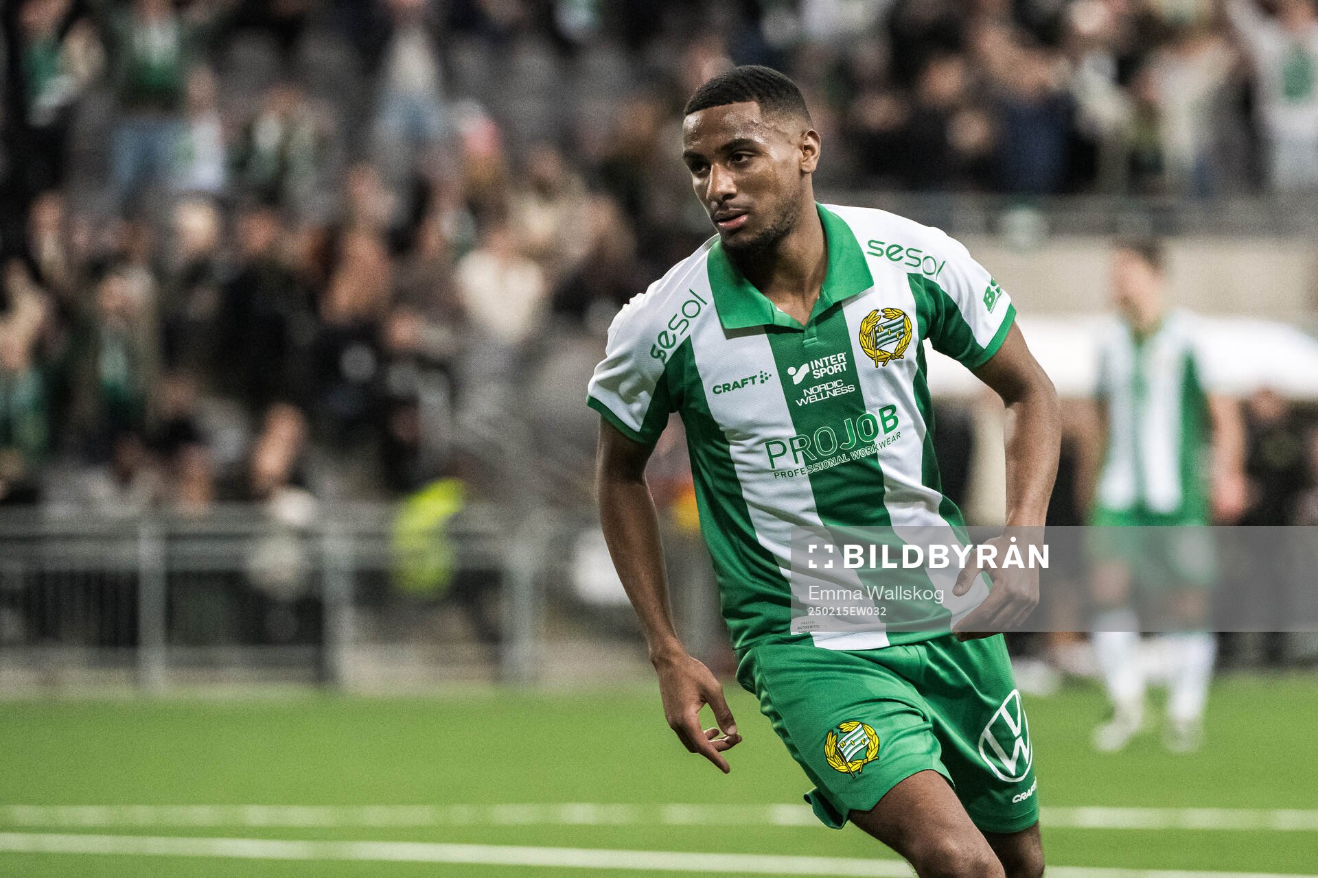 Hammarbys Paulos Abraham jublar