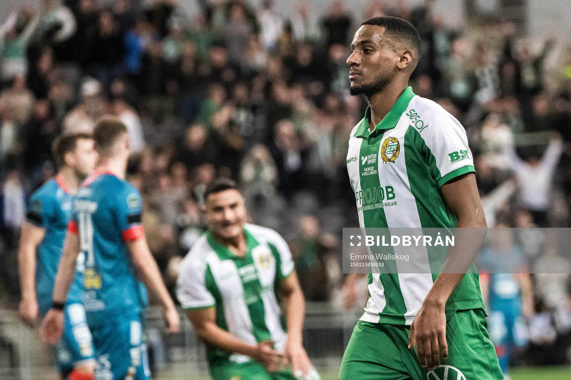 Hammarbys Paulos Abraham jublar
