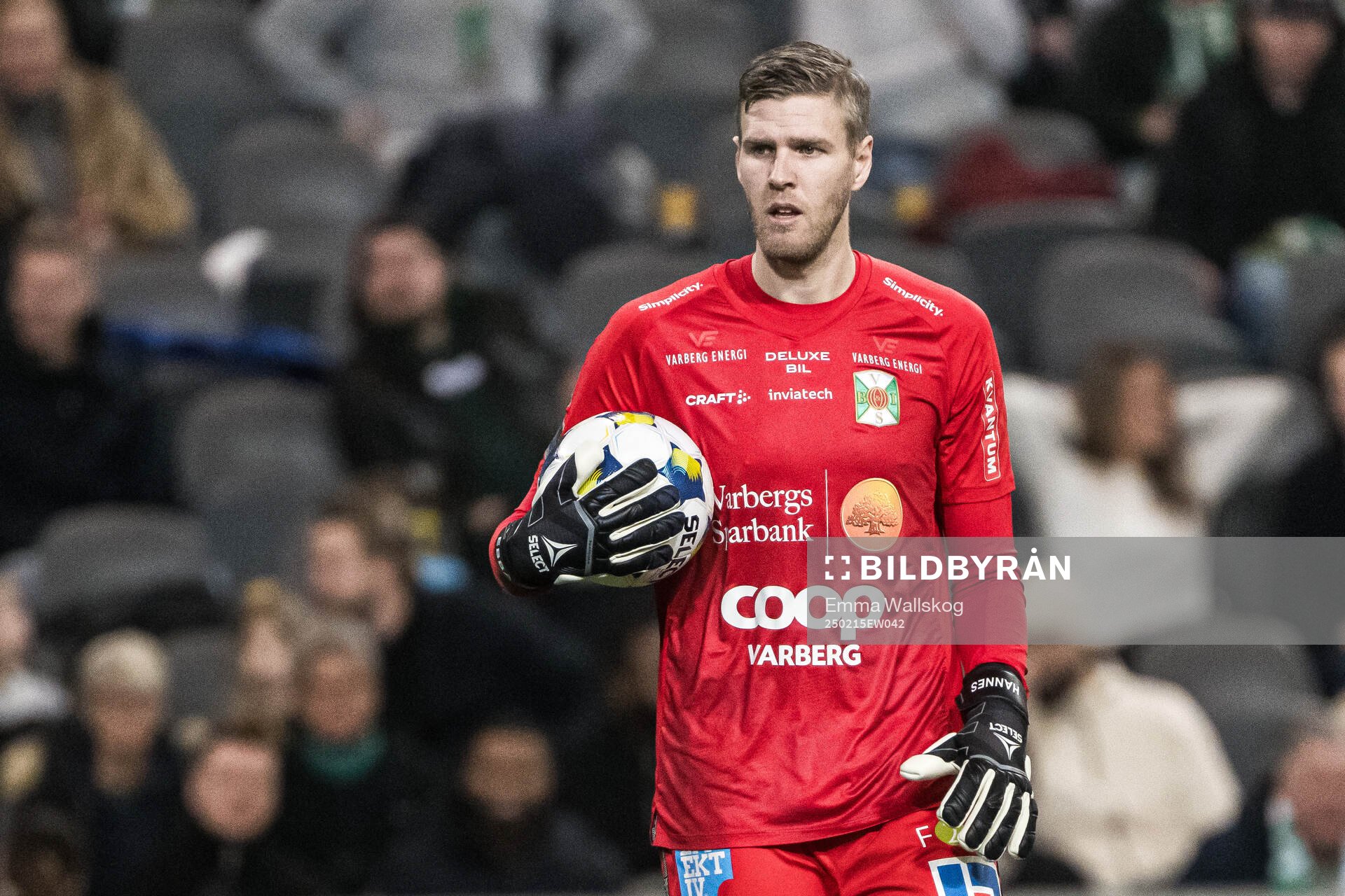 Varbergs målvakt Fredrik Andersson