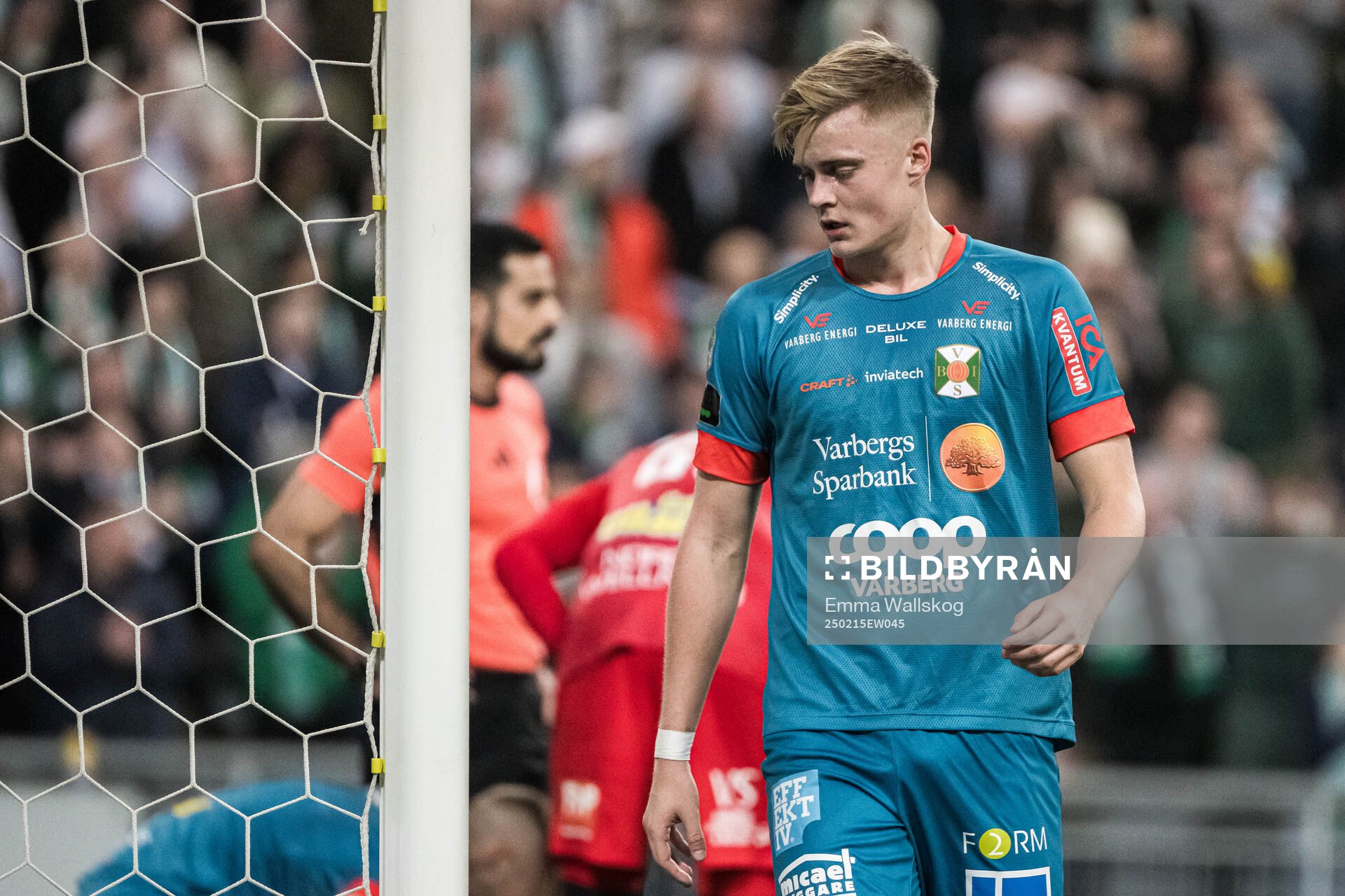 Varbergs Edvin Tellgren deppar