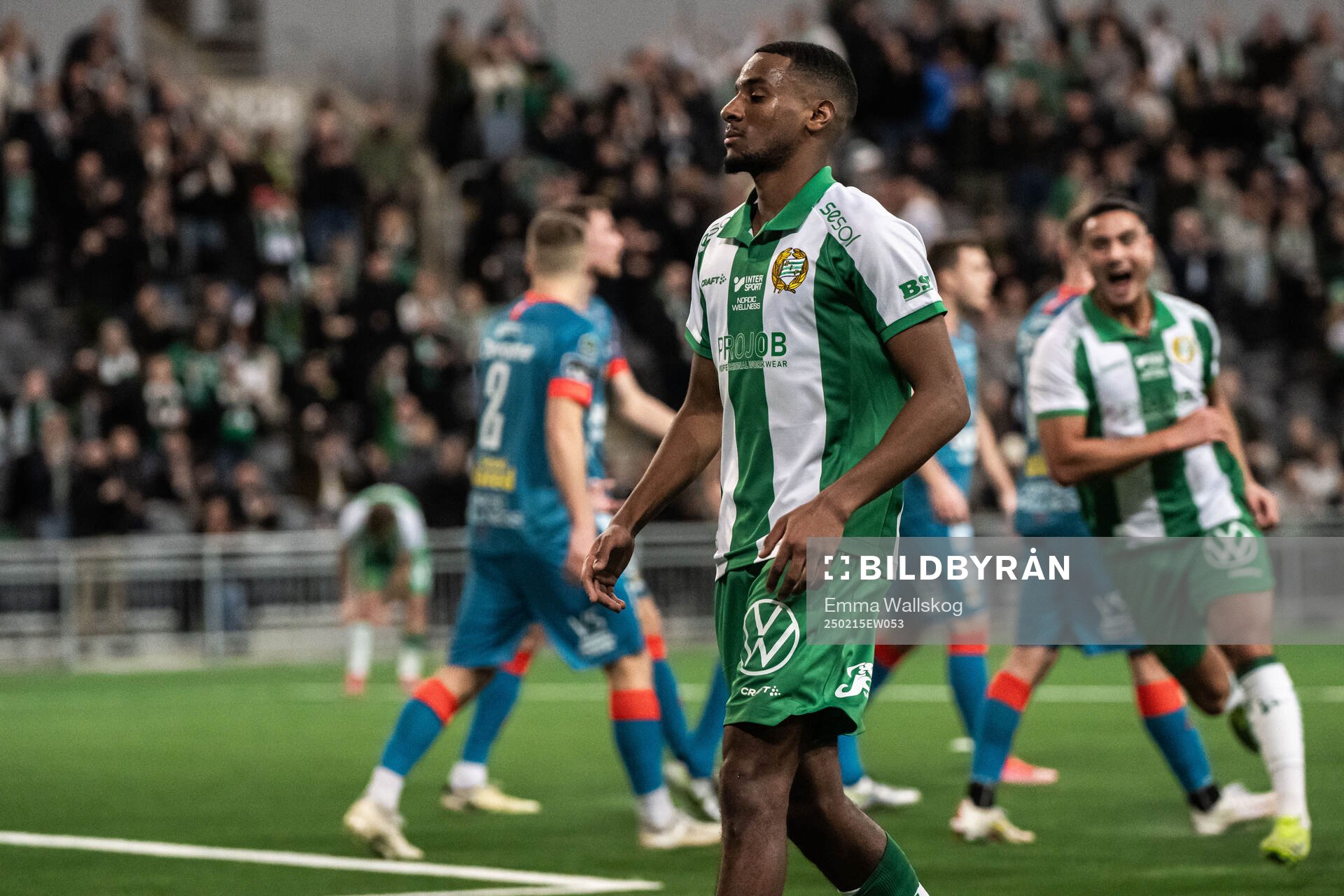 Hammarbys Paulos Abraham jublar