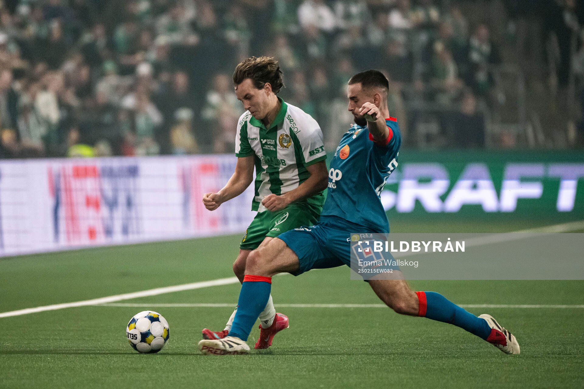 Hammarbys Hampus Skoglund och Varbergs Erion Sadiku