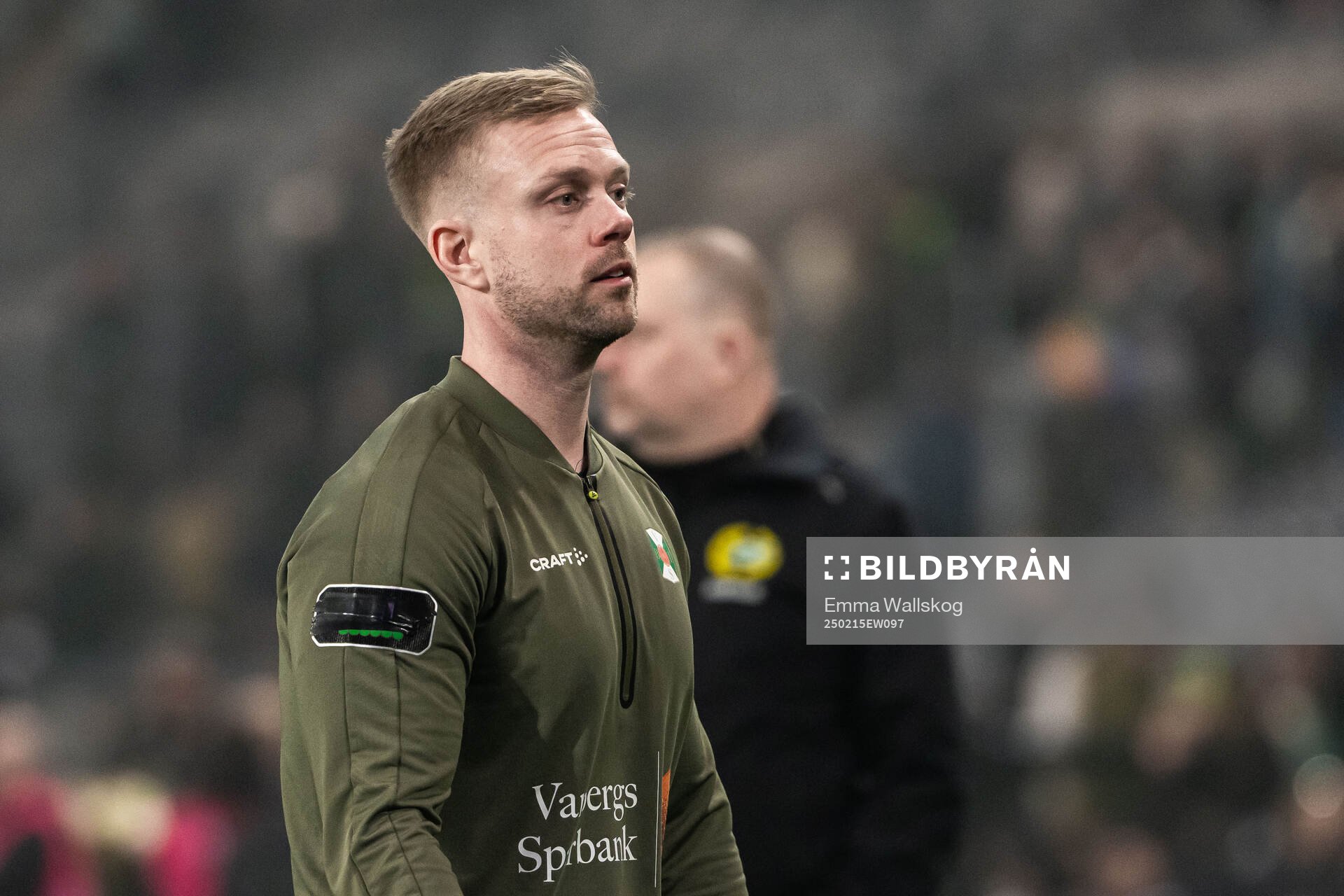 Varbergs assisterande tränare Victor Salwén