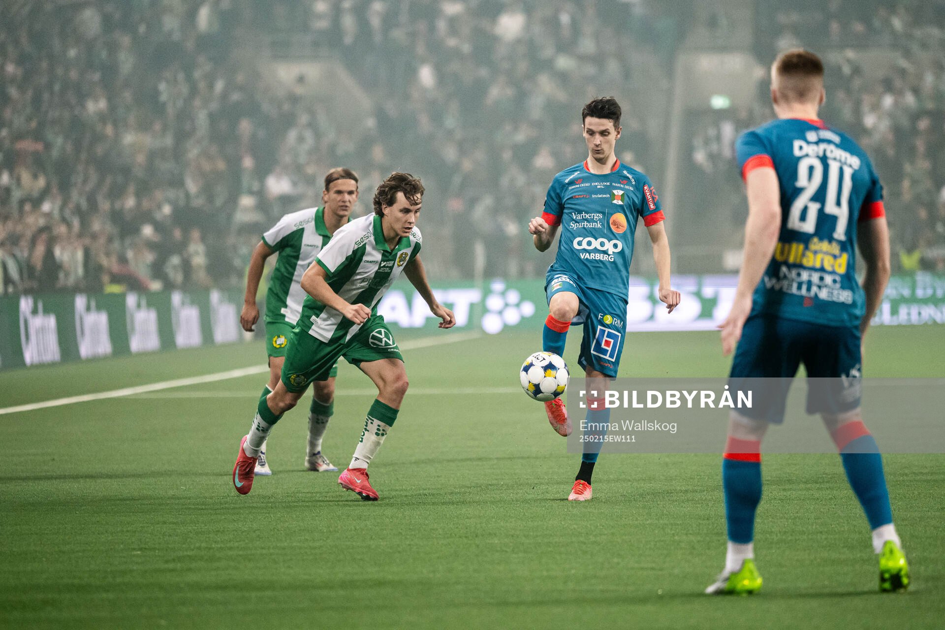 Hammarbys Hampus Skoglund och Varbergs Olle Edlund
