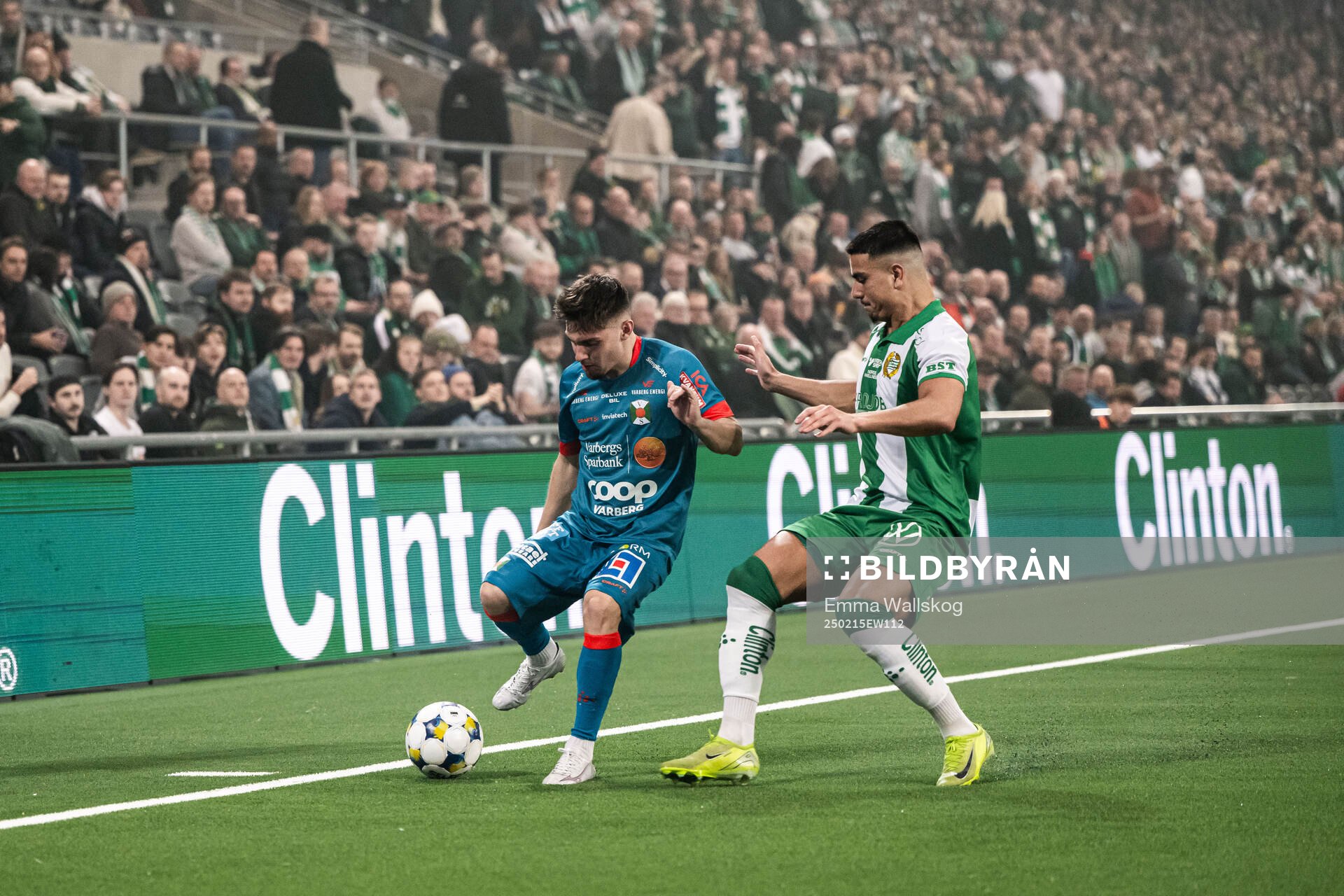 Varbergs Isak Bjerkebo och Hammarbys Jusef Erabi