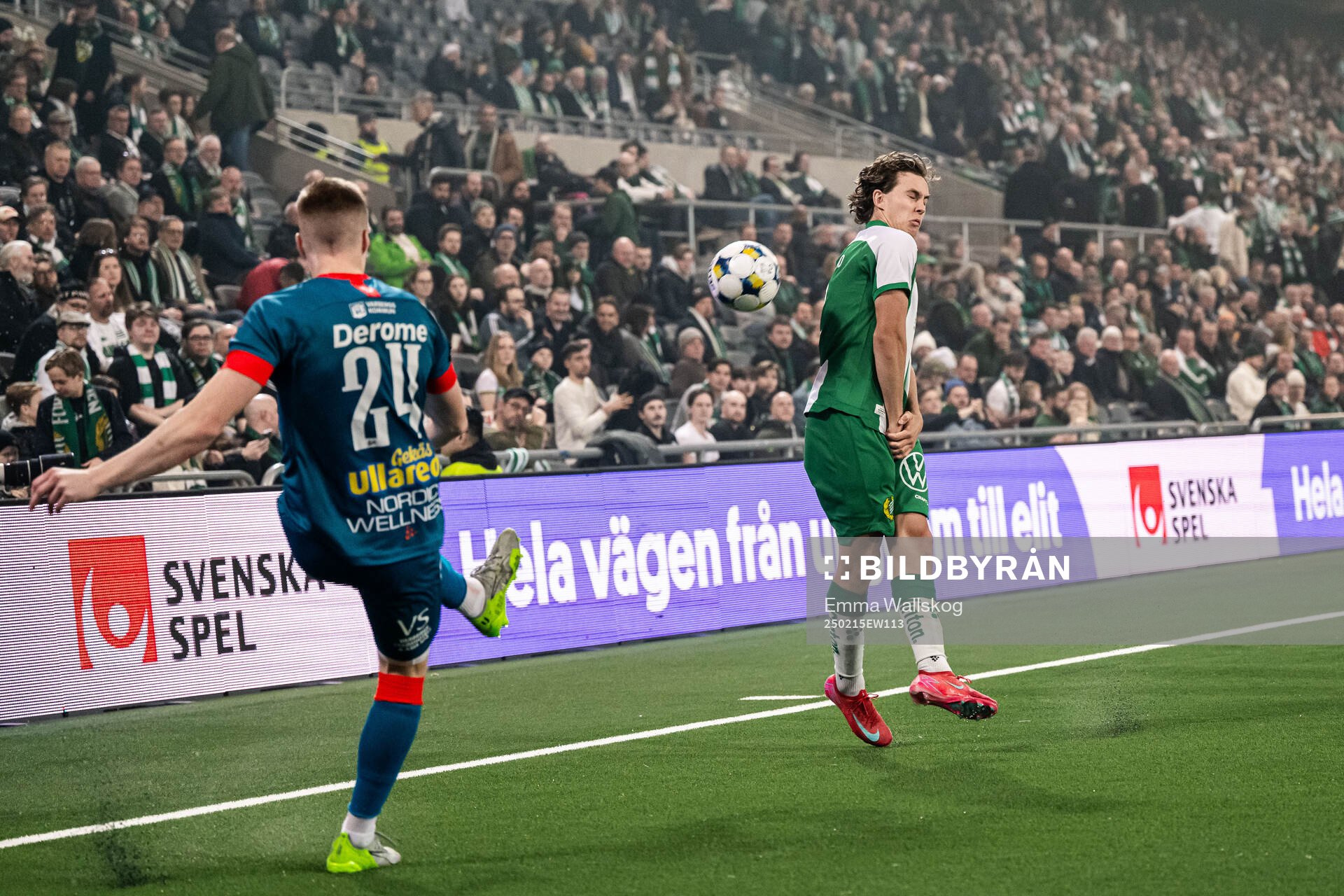 Varbergs Emil Hellman och Hammarbys Hampus Skoglund