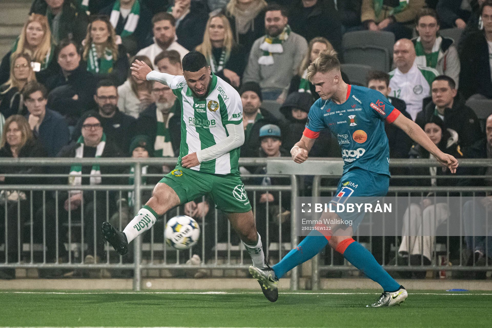 Hammarbys Abdelrahman Boudah Saidi och Varbergs Edvin