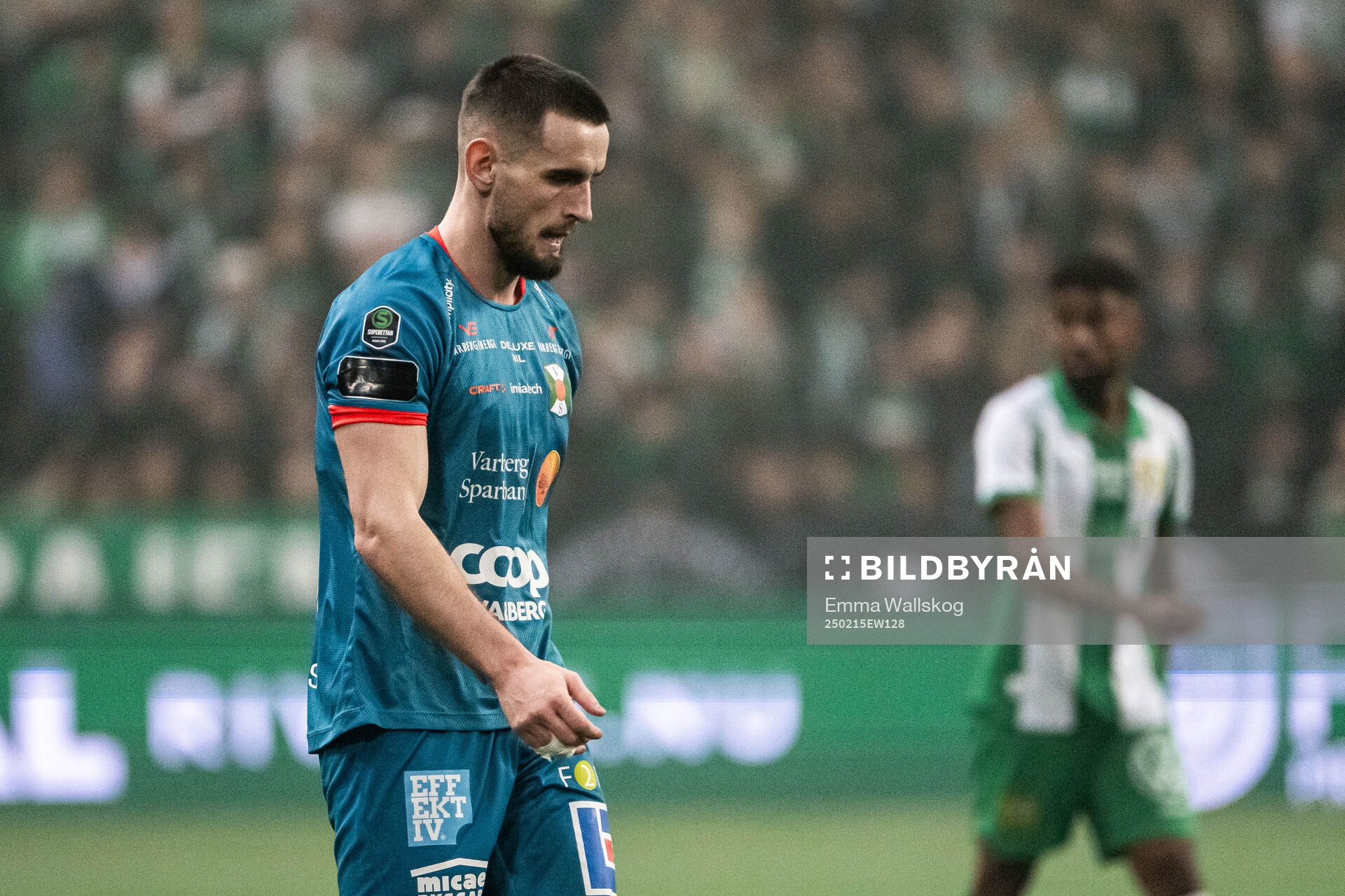 Varbergs Erion Sadiku deppar