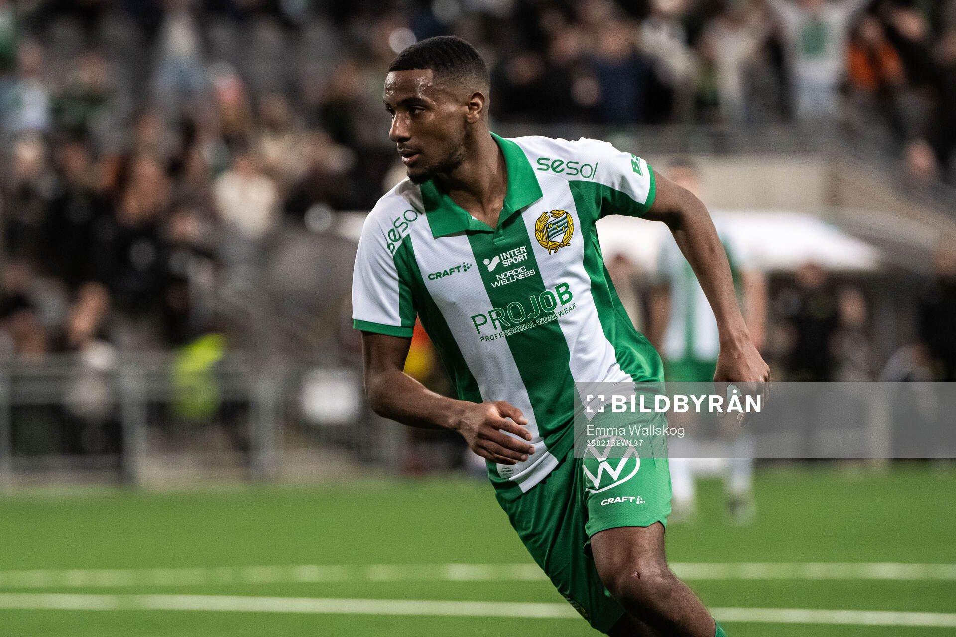 Hammarbys Paulos Abraham jublar
