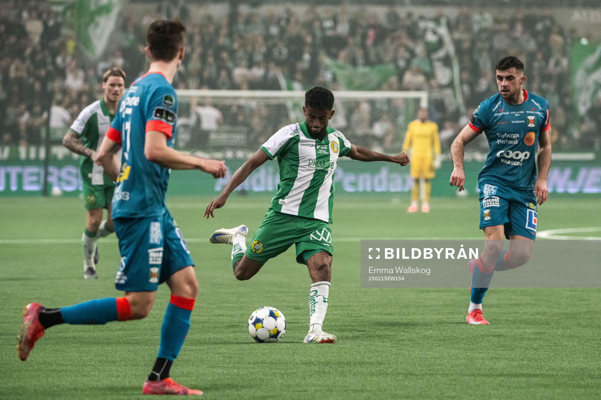 Hammarbys Tesfaldet Tekie och Varbergs Aulon Bitiqi
