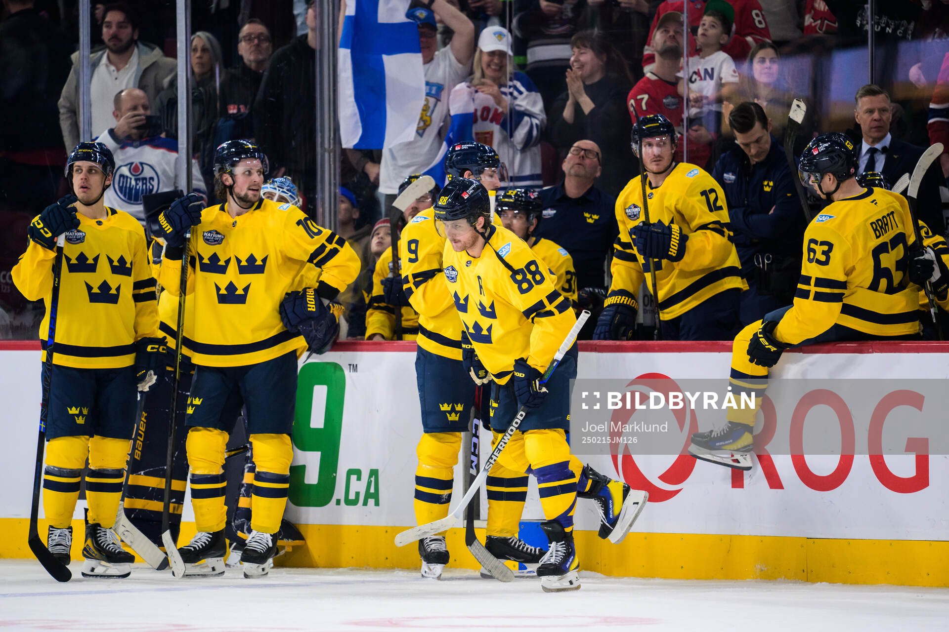 Joel Eriksson Ek, Adrian Kempe, Filip Forsberg, William