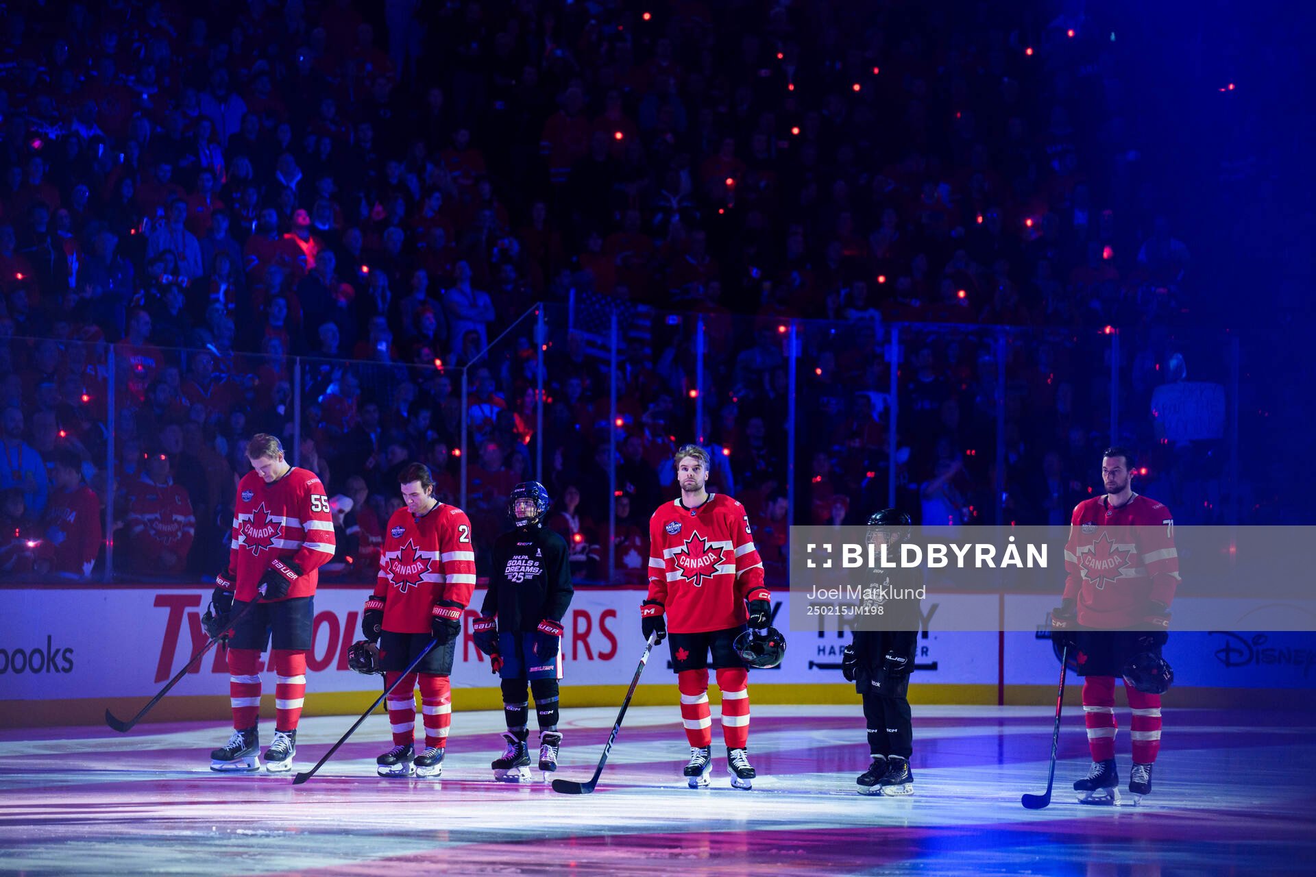 Colton Parayko, Brayden Point, Brandon Hagel and Anthony
