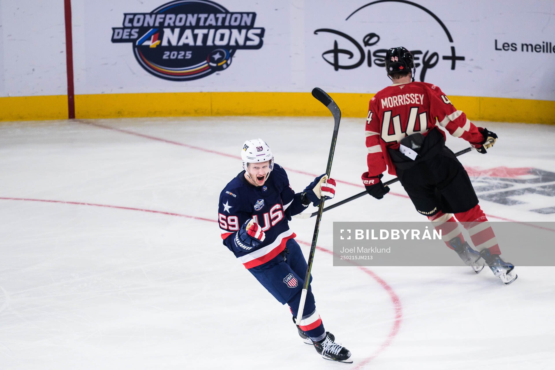 Jake Guentzel of USA celebrates