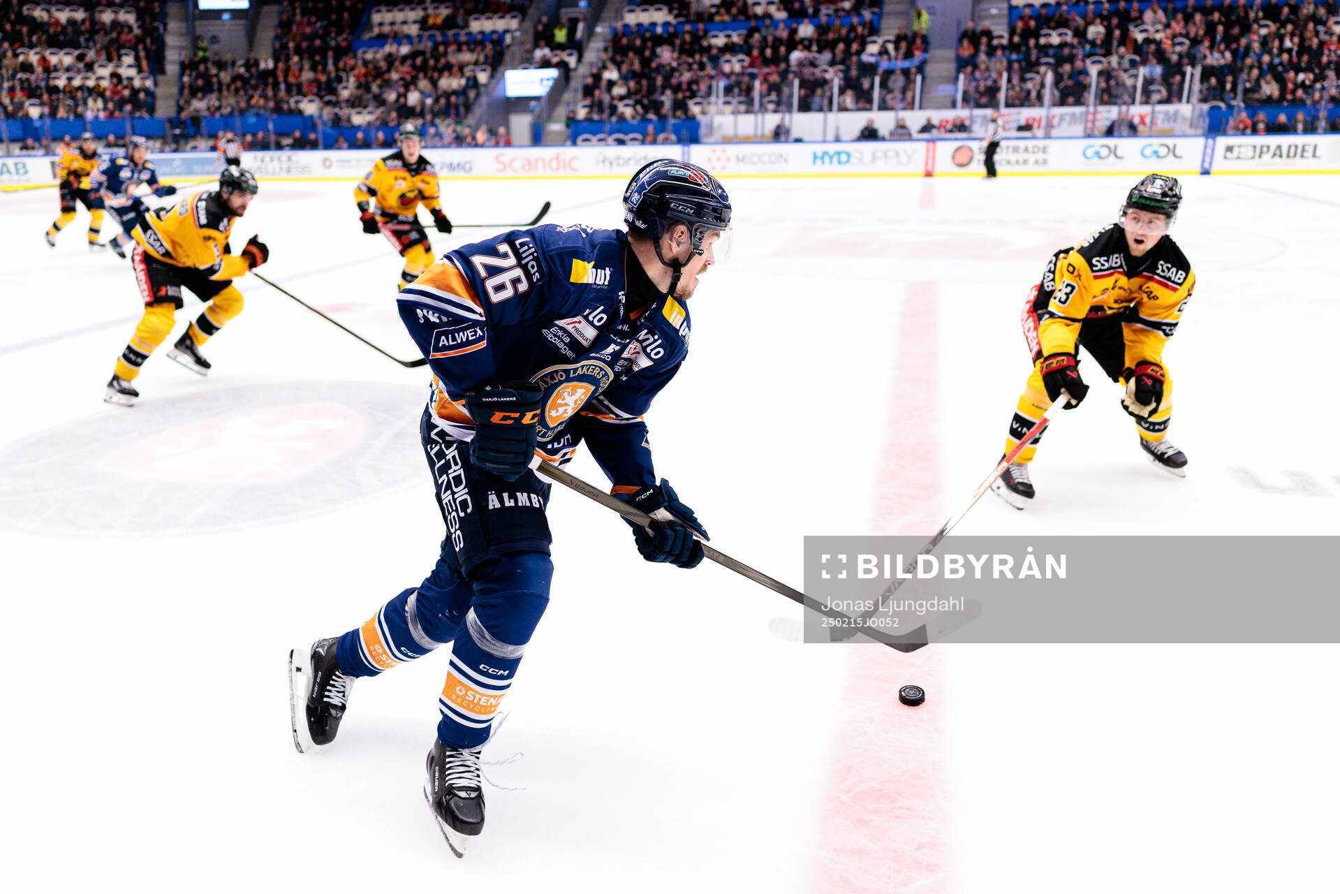 Växjös Emil Larsson och Luleås Jesper Sellgren