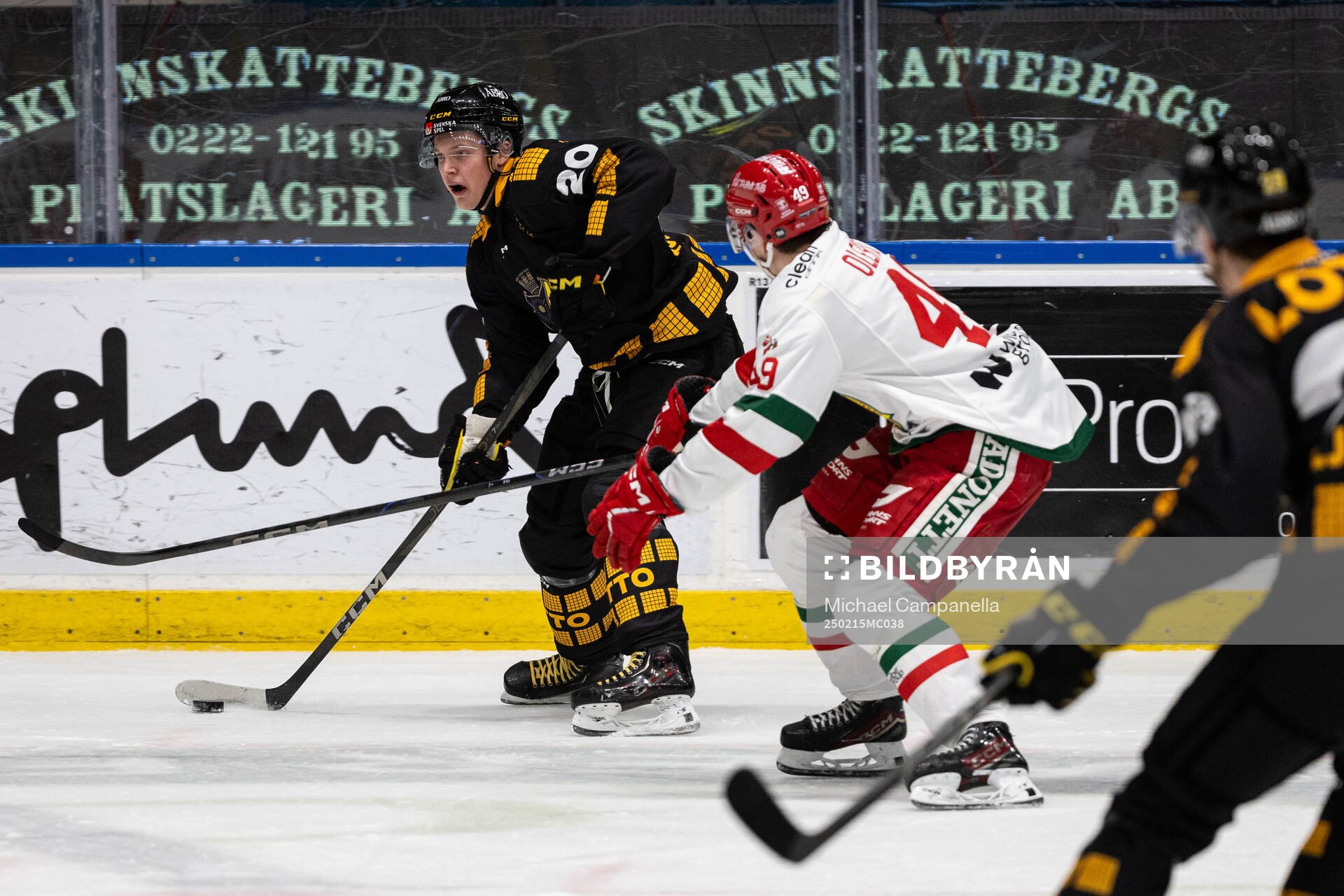 AIKs Rasmus Rudslätt och Moras Joel Olerot