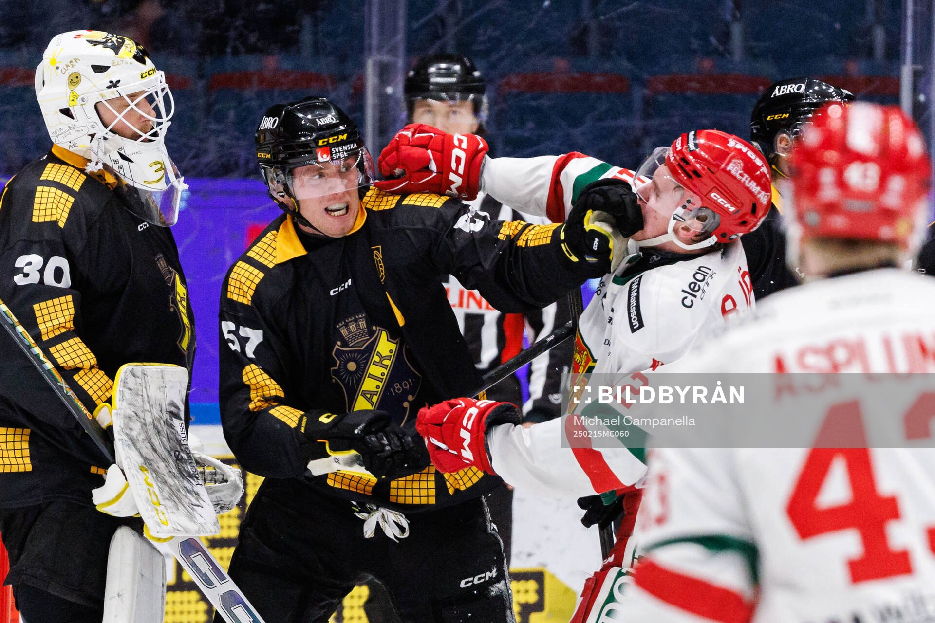 AIKs Alfred Barklund och Moras David Rundblad