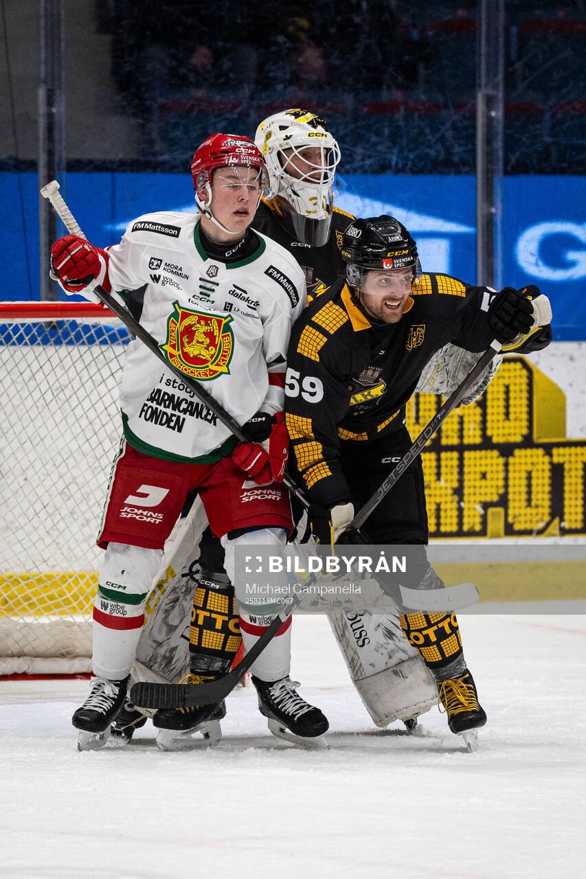 Moras Petter Vesterheim och AIKs Macoy Erkamps