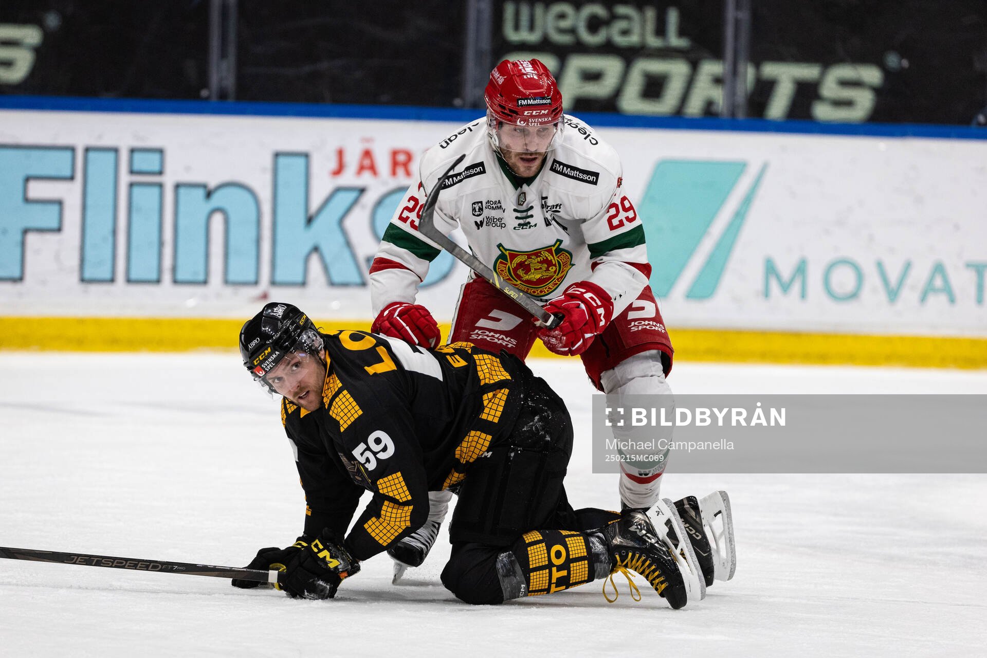 AIKs Macoy Erkamps och Moras Johan Persson