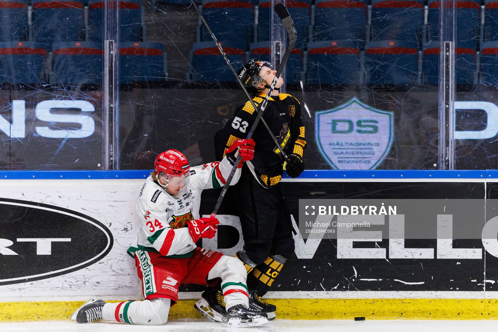 Moras Kalle Carlsson och AIKs Albert Sjöberg