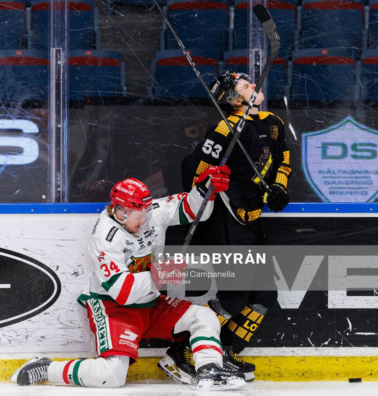 Moras Kalle Carlsson och AIKs Albert Sjöberg