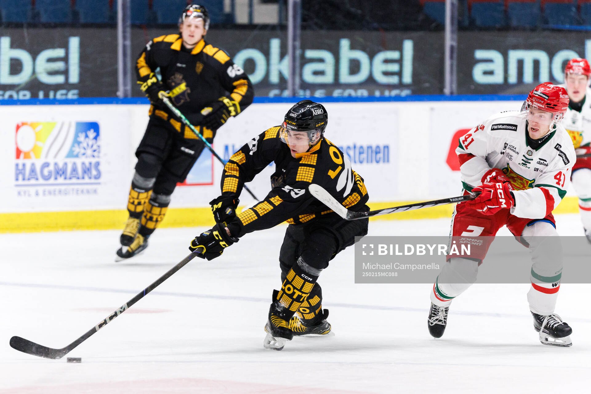 AIKs Daniel Ljungman och Moras Anton Ohlsson