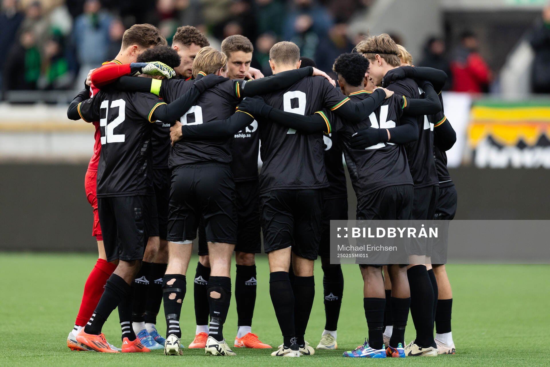 GAIS spelare samlade