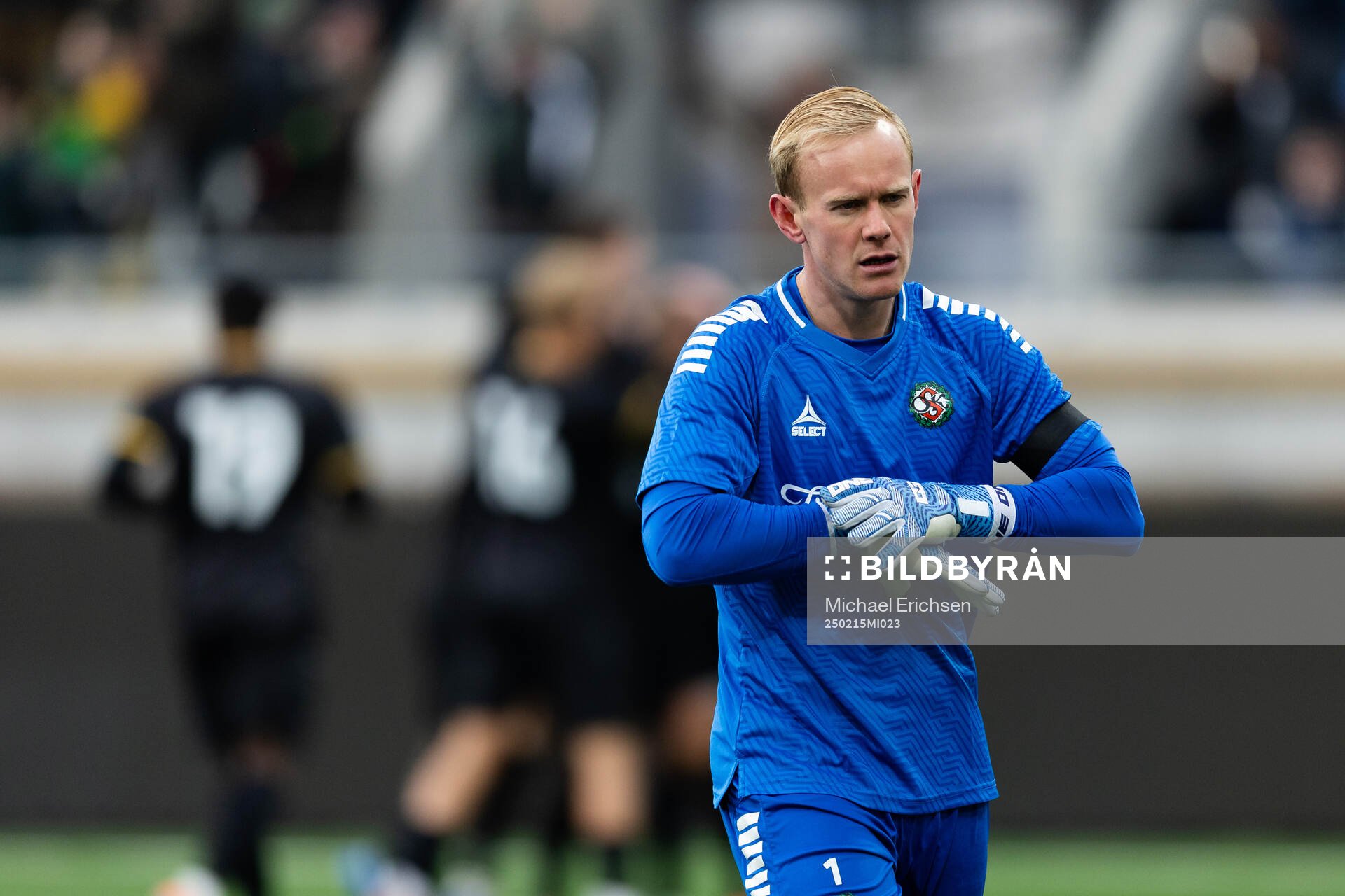 Örebros målvakt Malte Påhlsson deppar