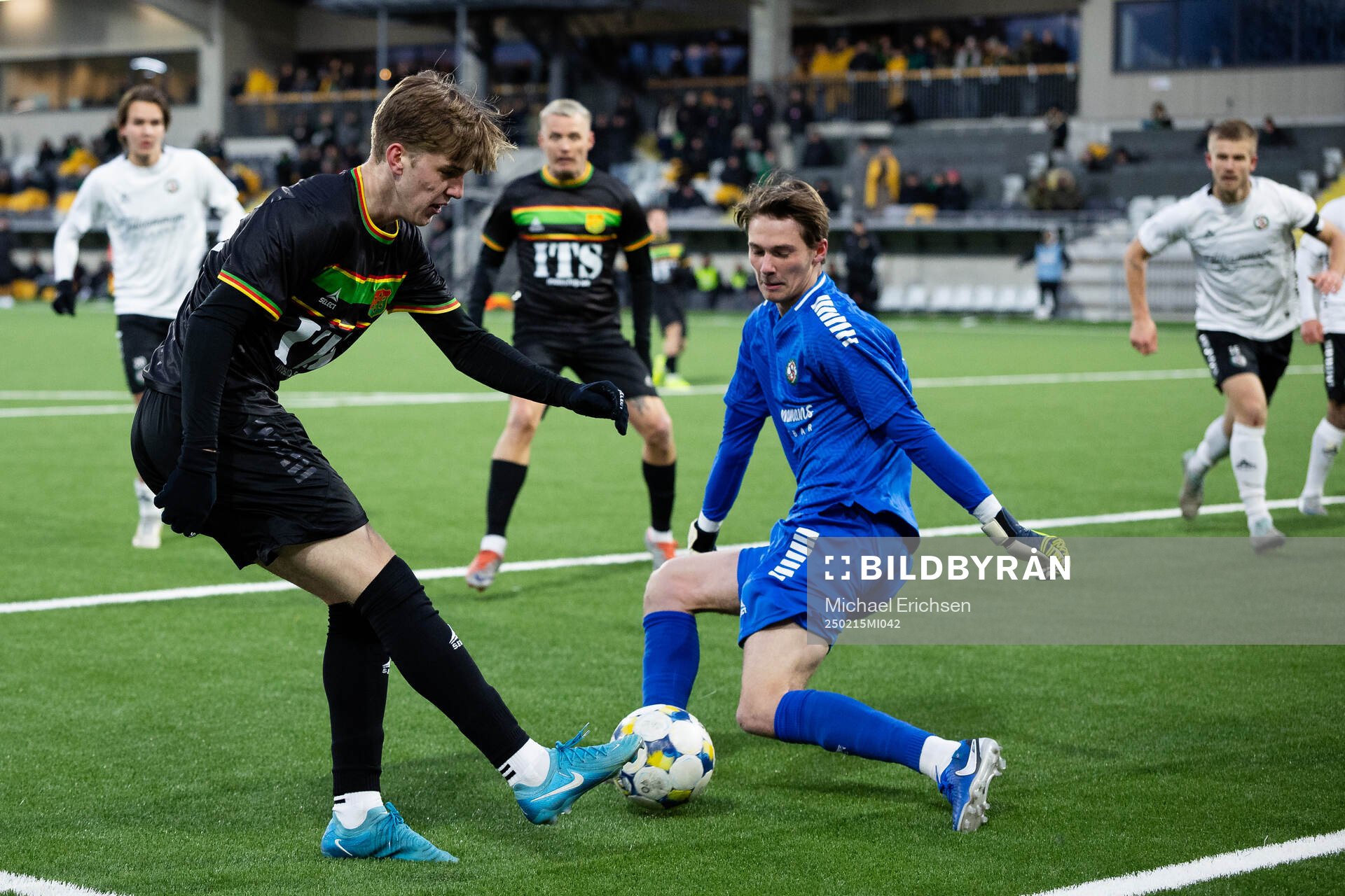 GAIS Daniel Bengtsson och Örebros Buster Runheim