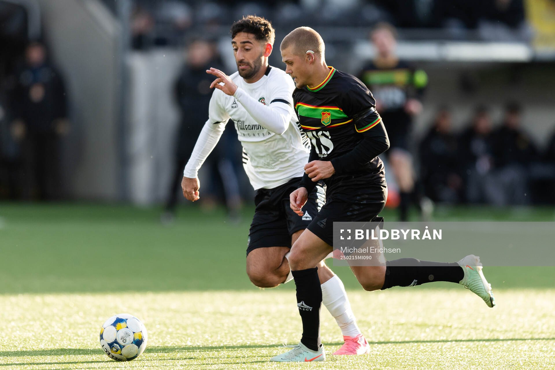 GAIS Kevin Holmén och Örebros Lucas Shlimon