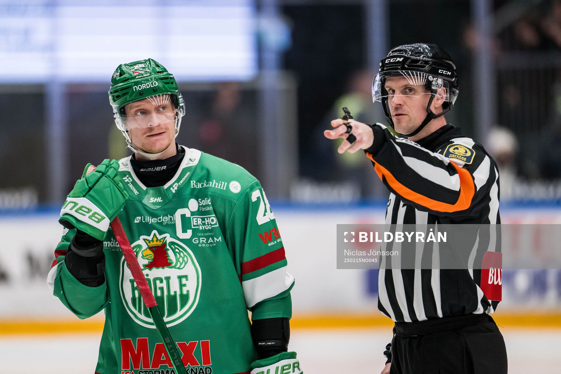 Rögles Anton Bengtsson och Domare