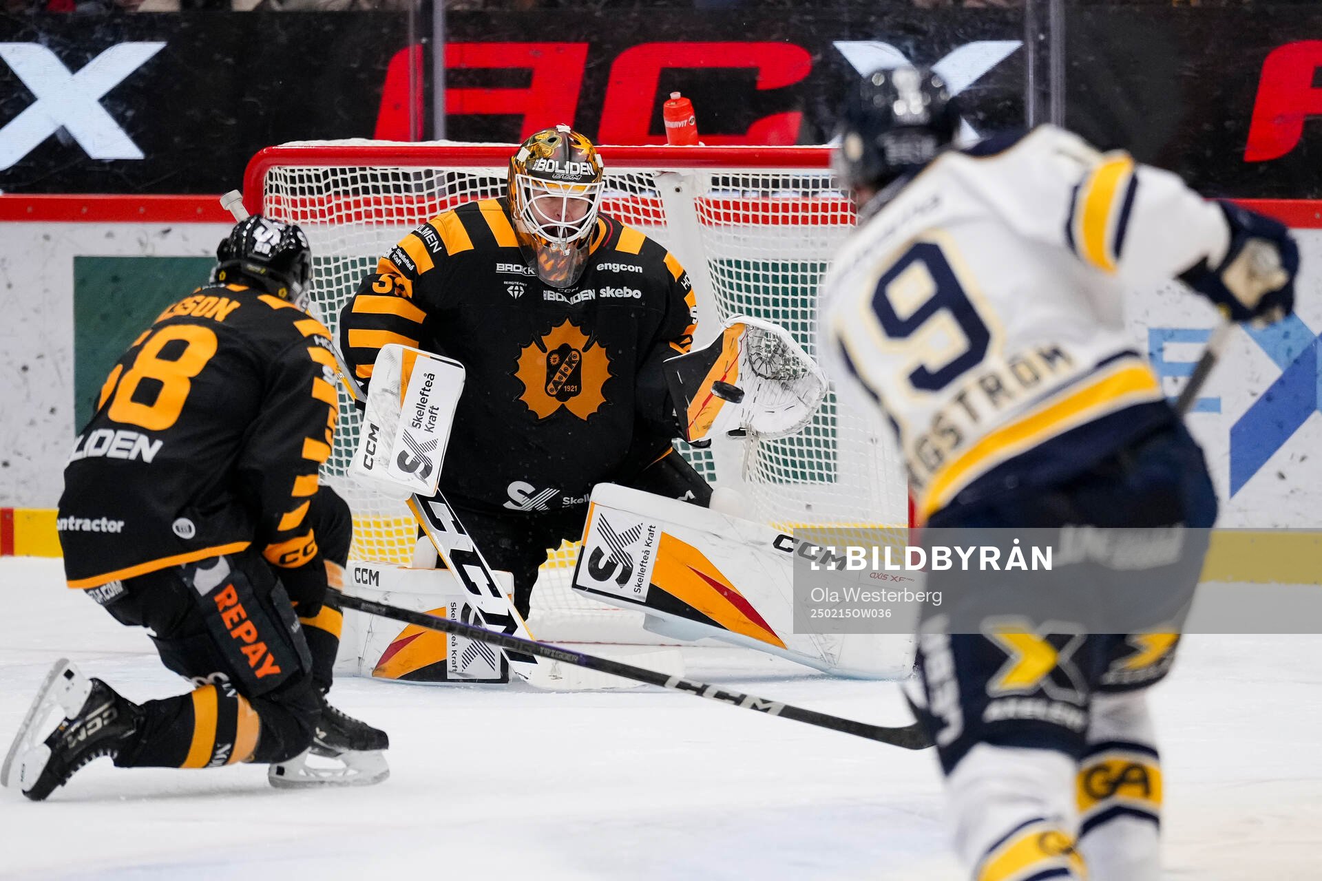 Skellefteås målvakt Linus Söderström