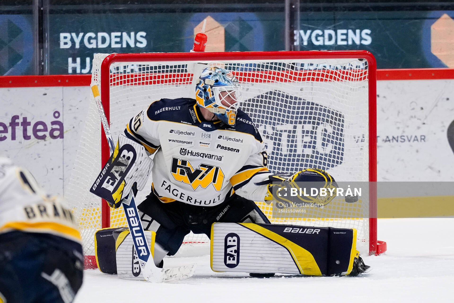 HV71s målvakt Hugo Alnefelt