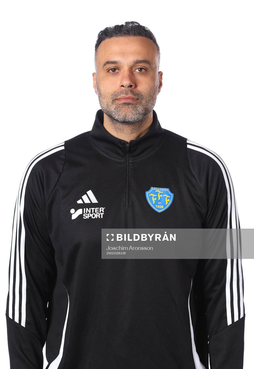 Falkenbergs målvaktstränare Abbas Hassan