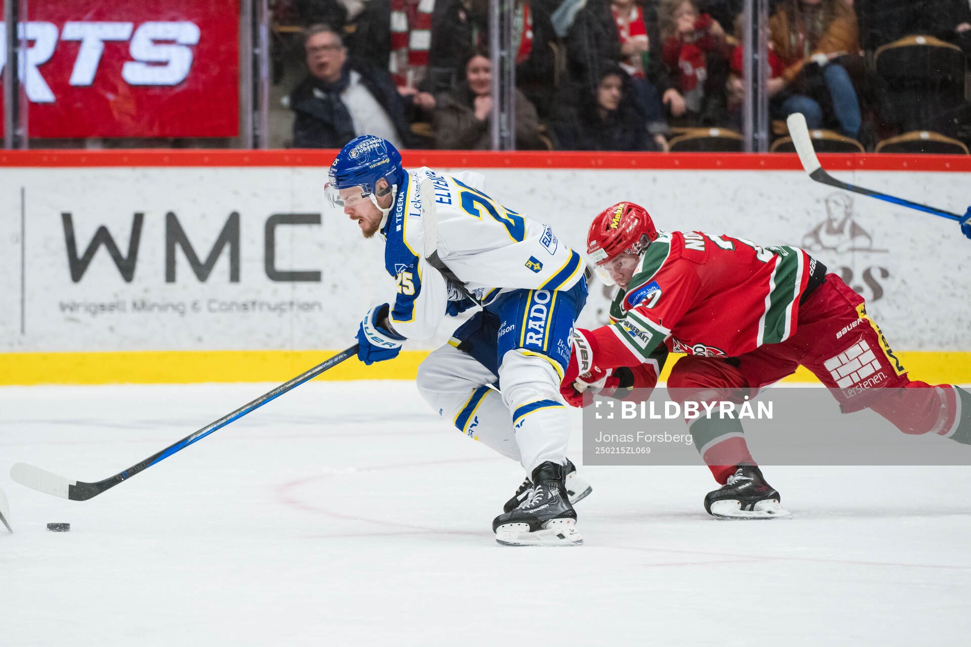 Leksands Lucas Elvenes och Mattias Norlinder