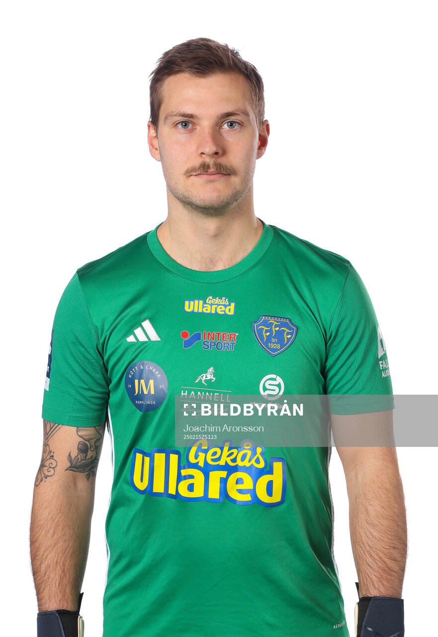 Falkenbergs målvakt Anton Andersson