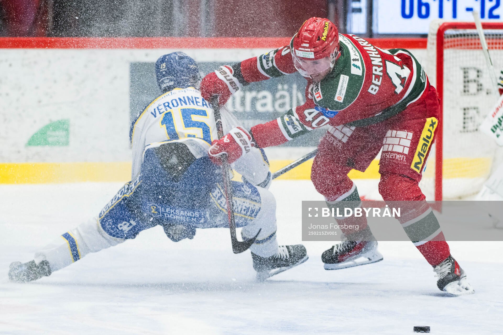 Modos David Bernhardt och Leksands Max Veronneau