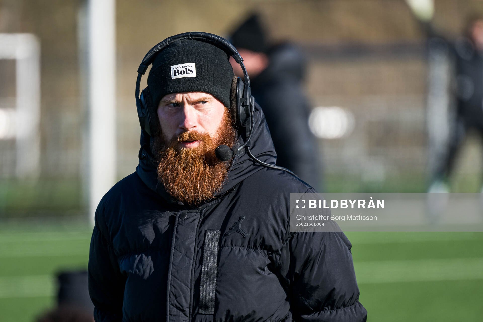 Landskronas tränare Max Mölder