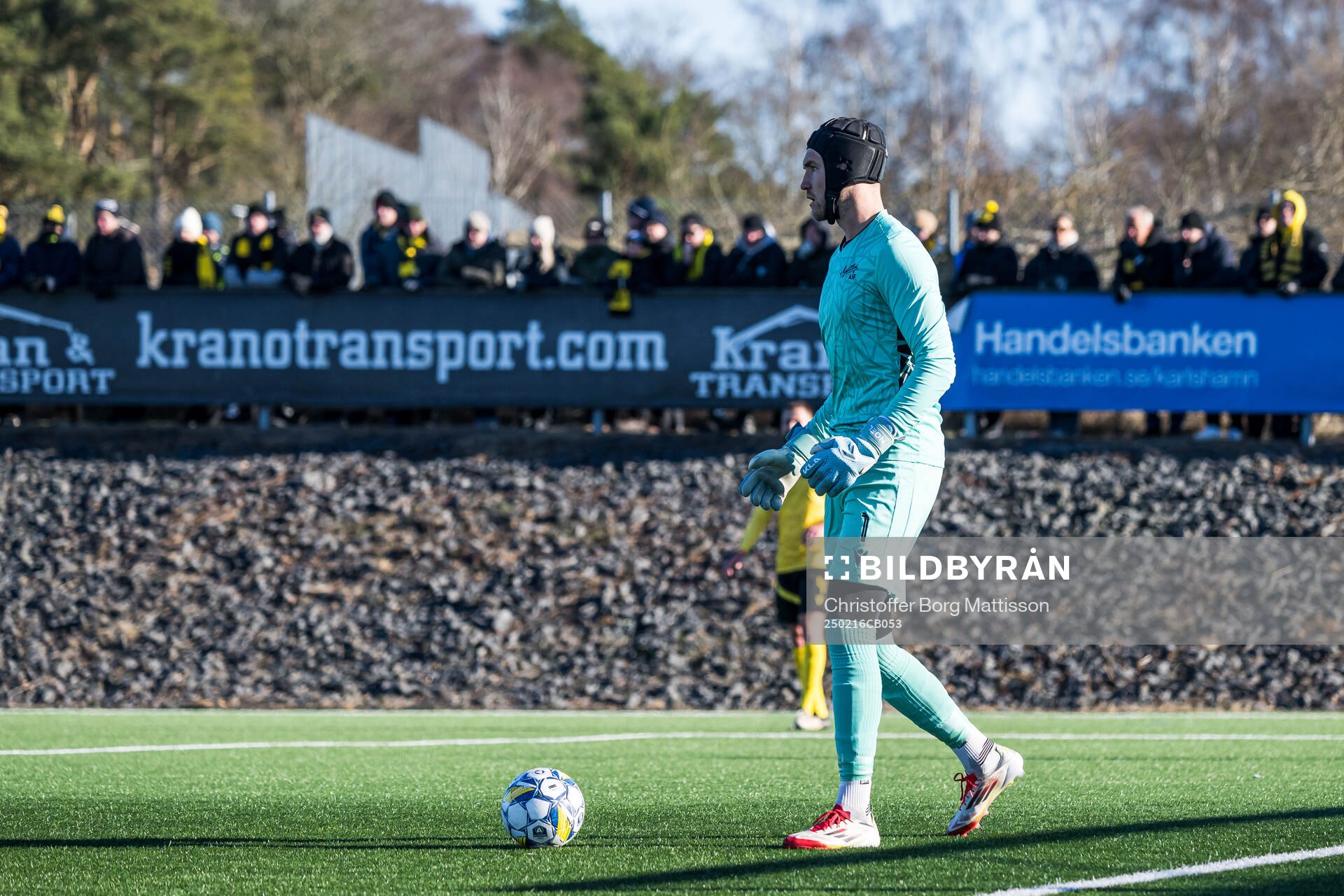 Mjällbys målvakt Noel Törnqvist