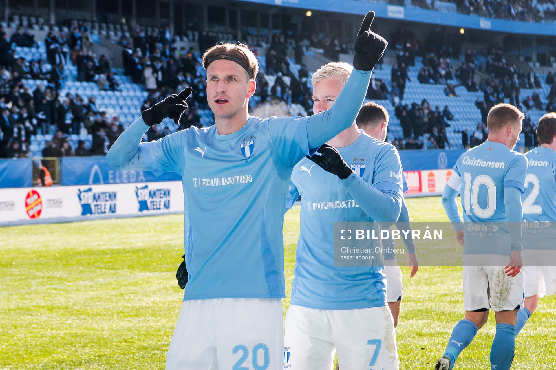 Malmö FFs Erik Botheim jublar