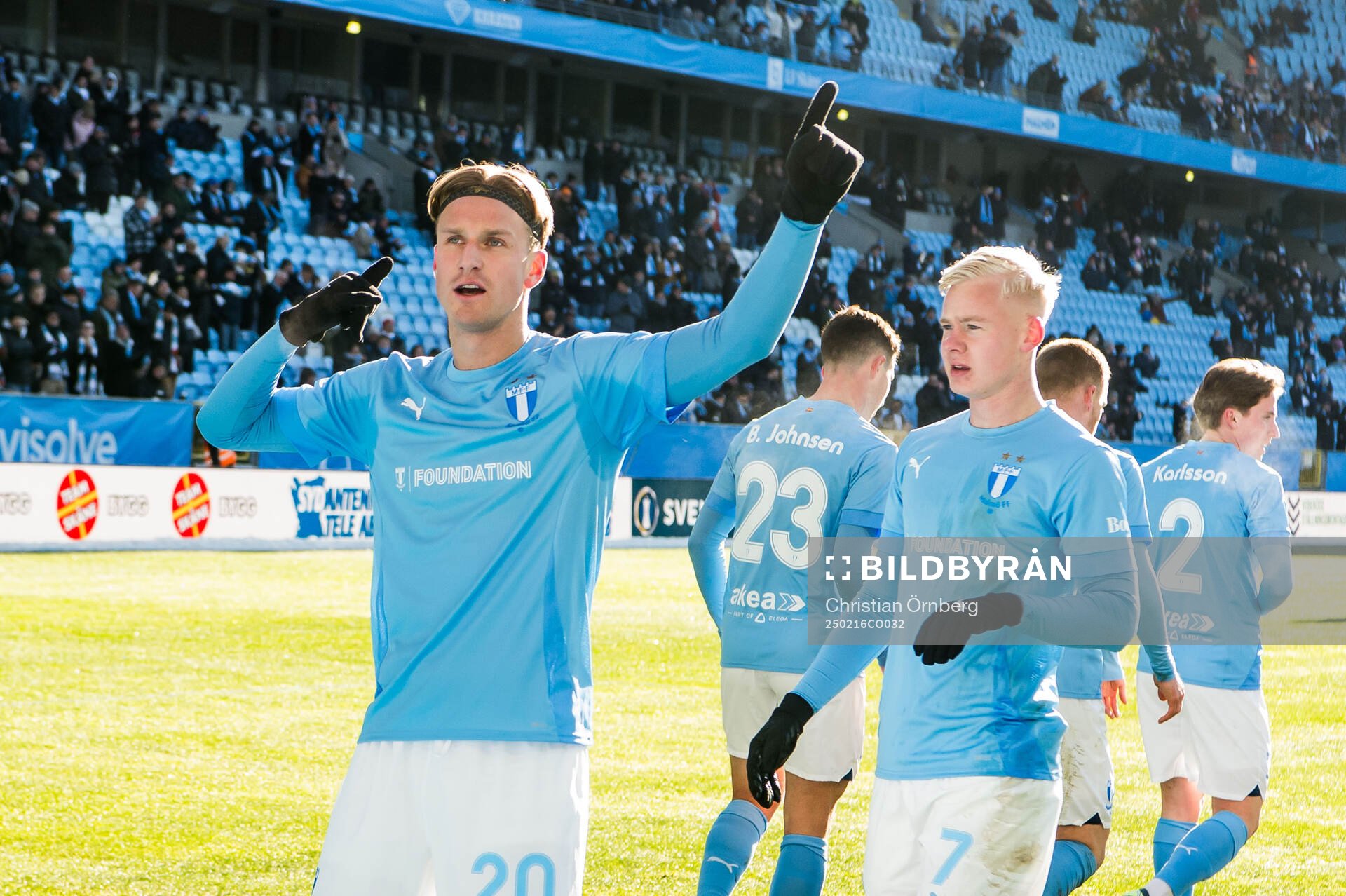 Malmö FFs Erik Botheim jublar