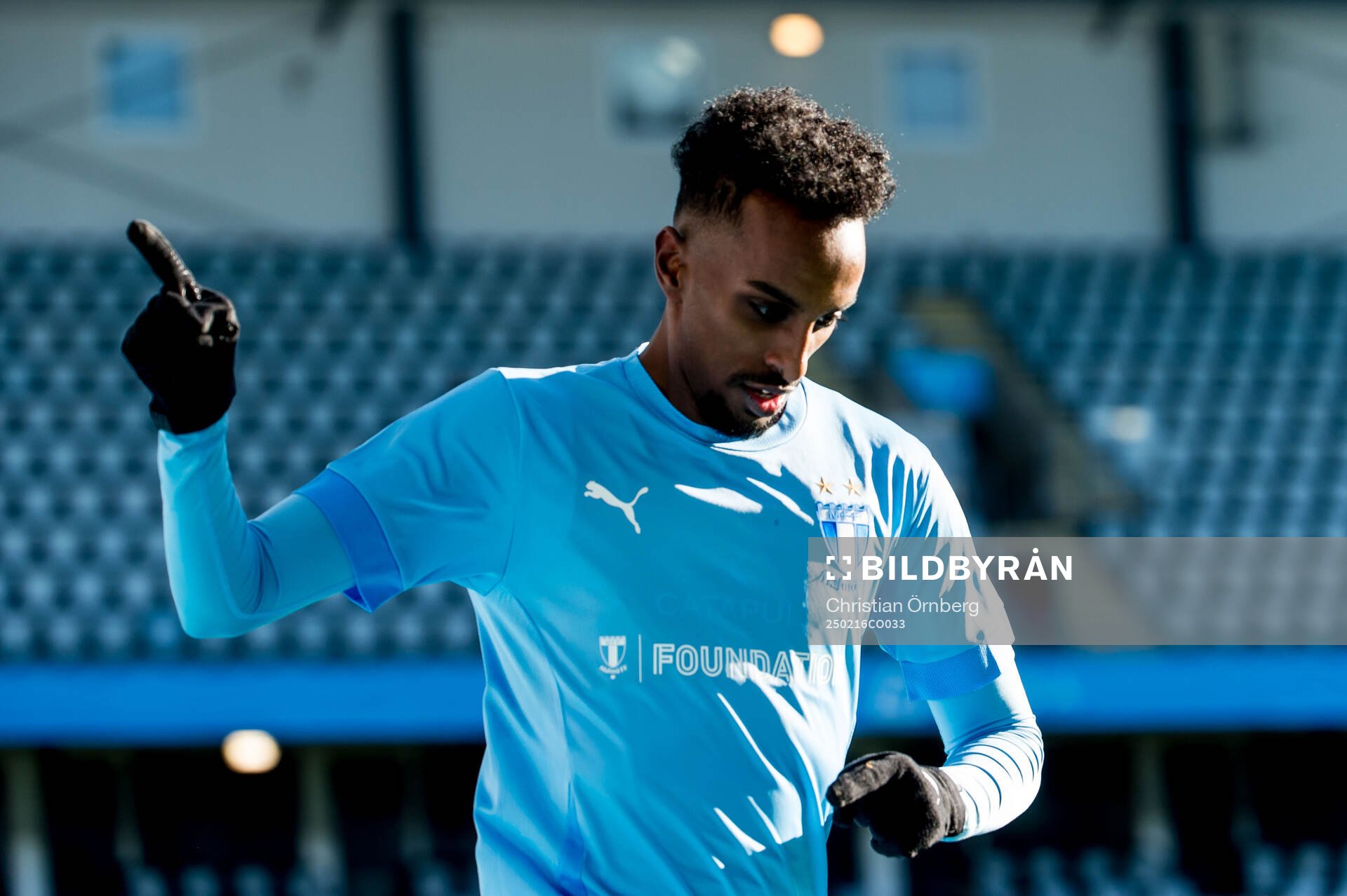 Malmö FFs Taha Ali jublar
