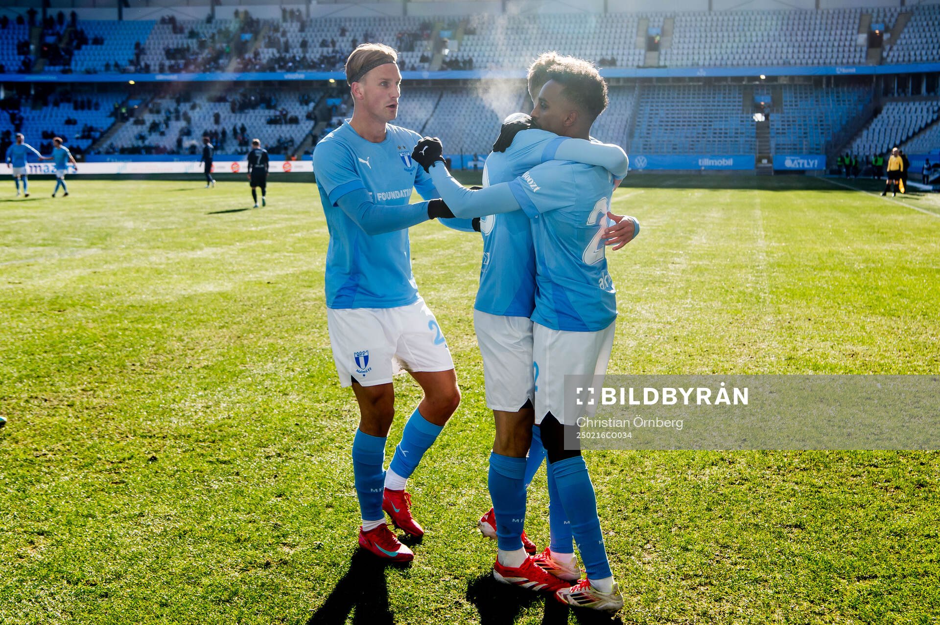 Malmö FFs Taha Ali jublar