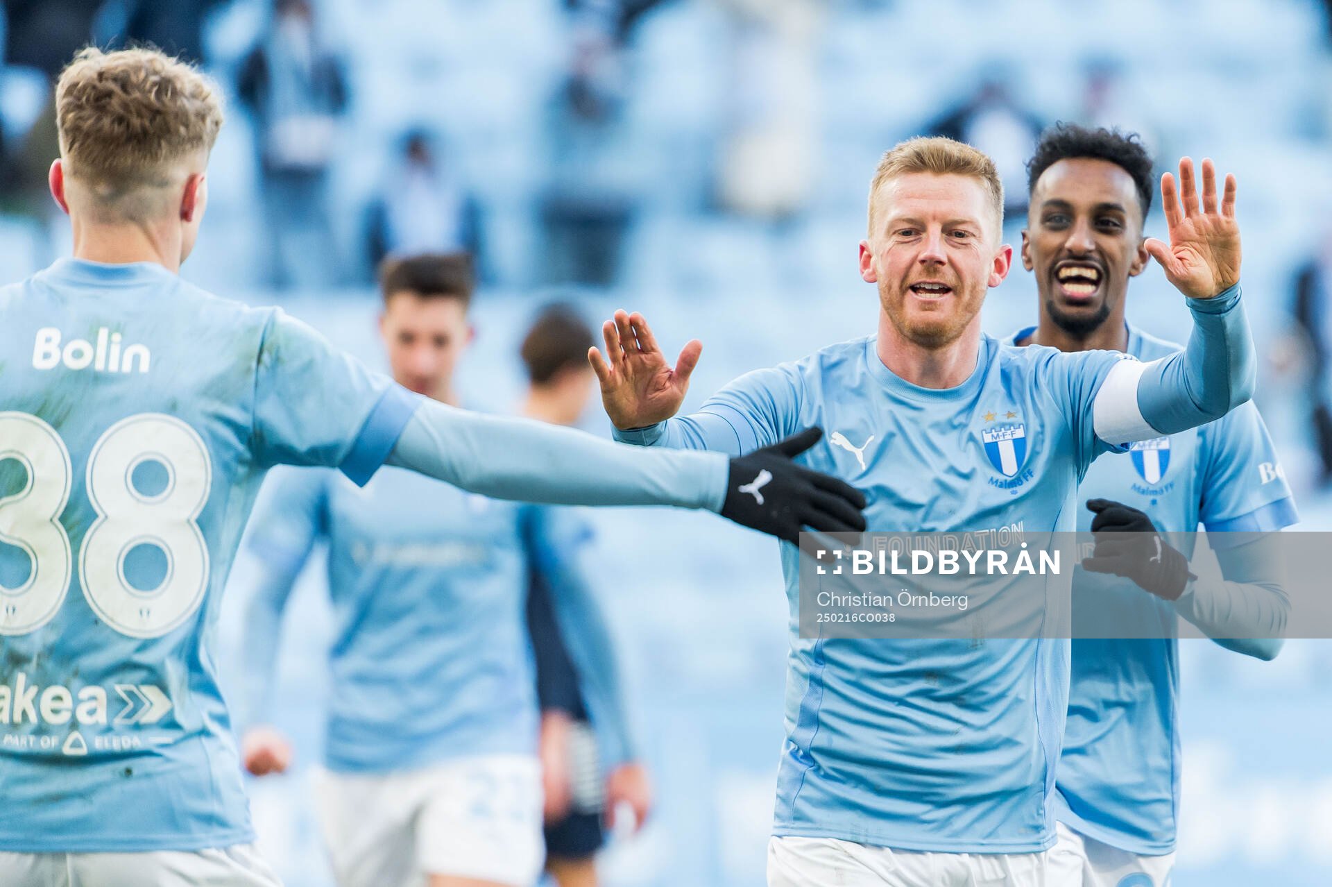 Malmö FFs Anders Christiansen jublar