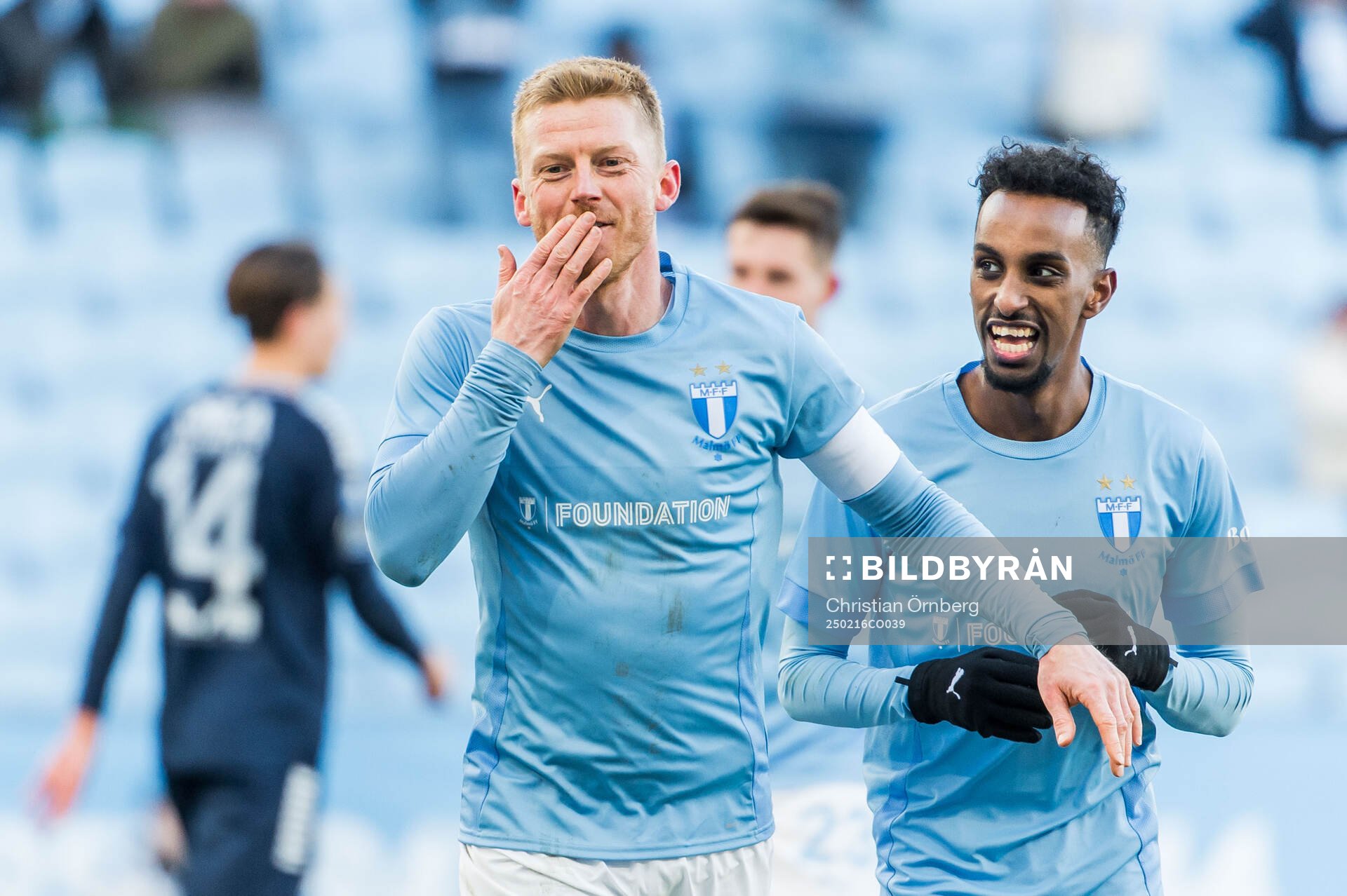 Malmö FFs Anders Christiansen jublar