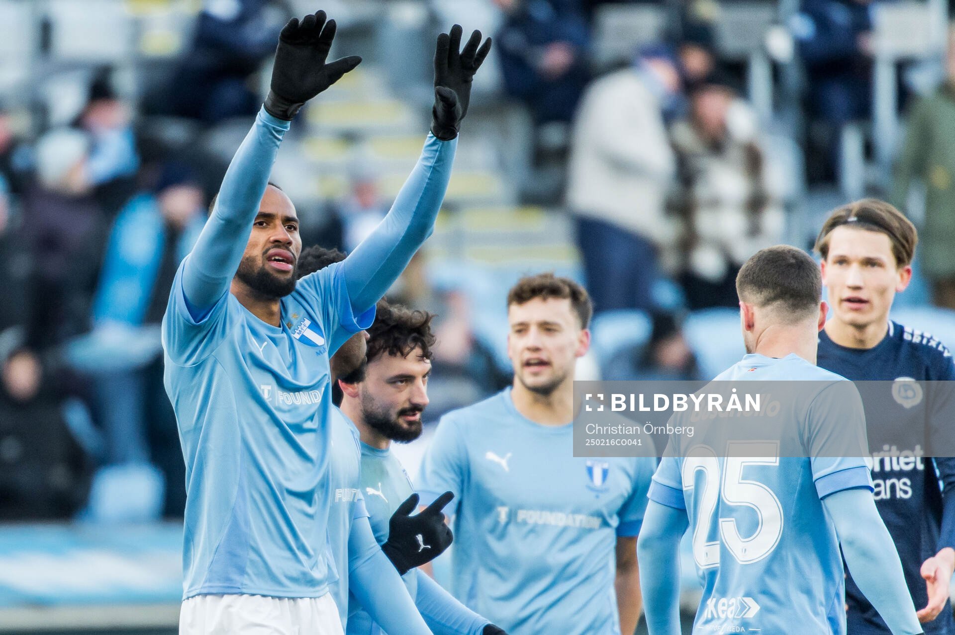 Malmö FFs Isaac Kiese Thelin jublar
