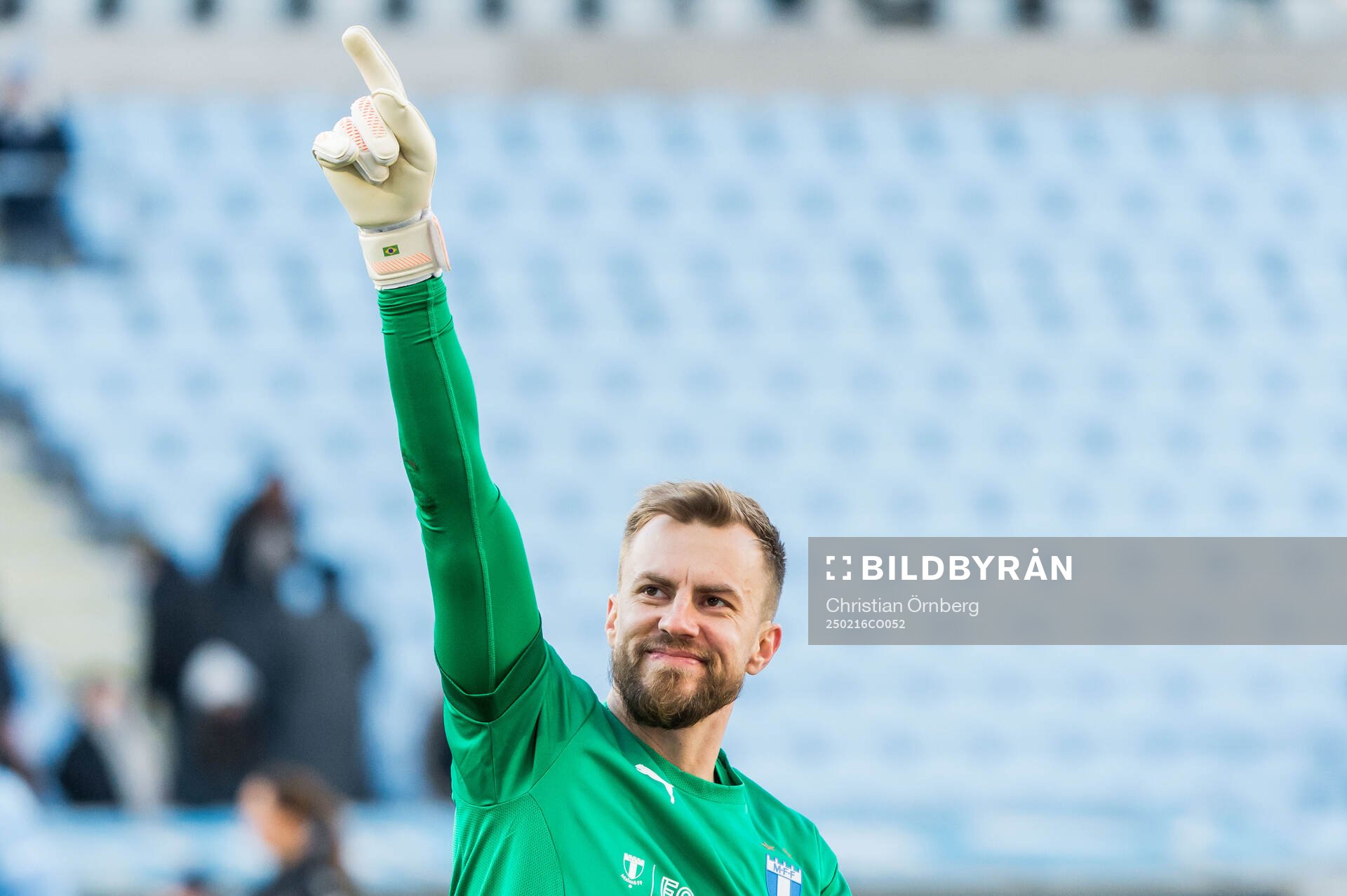 Malmö FFs Ricardo Friedrich jublar
